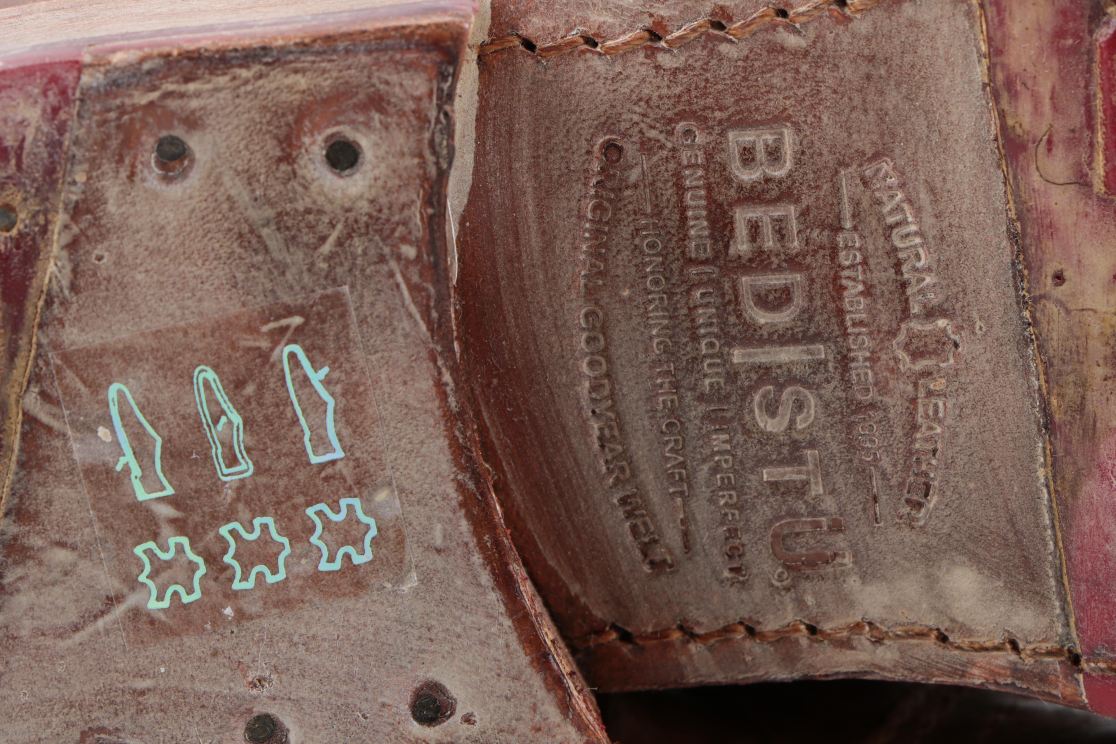 Women's Bed Stü Glaye Bench-Made Leather Riding Boots