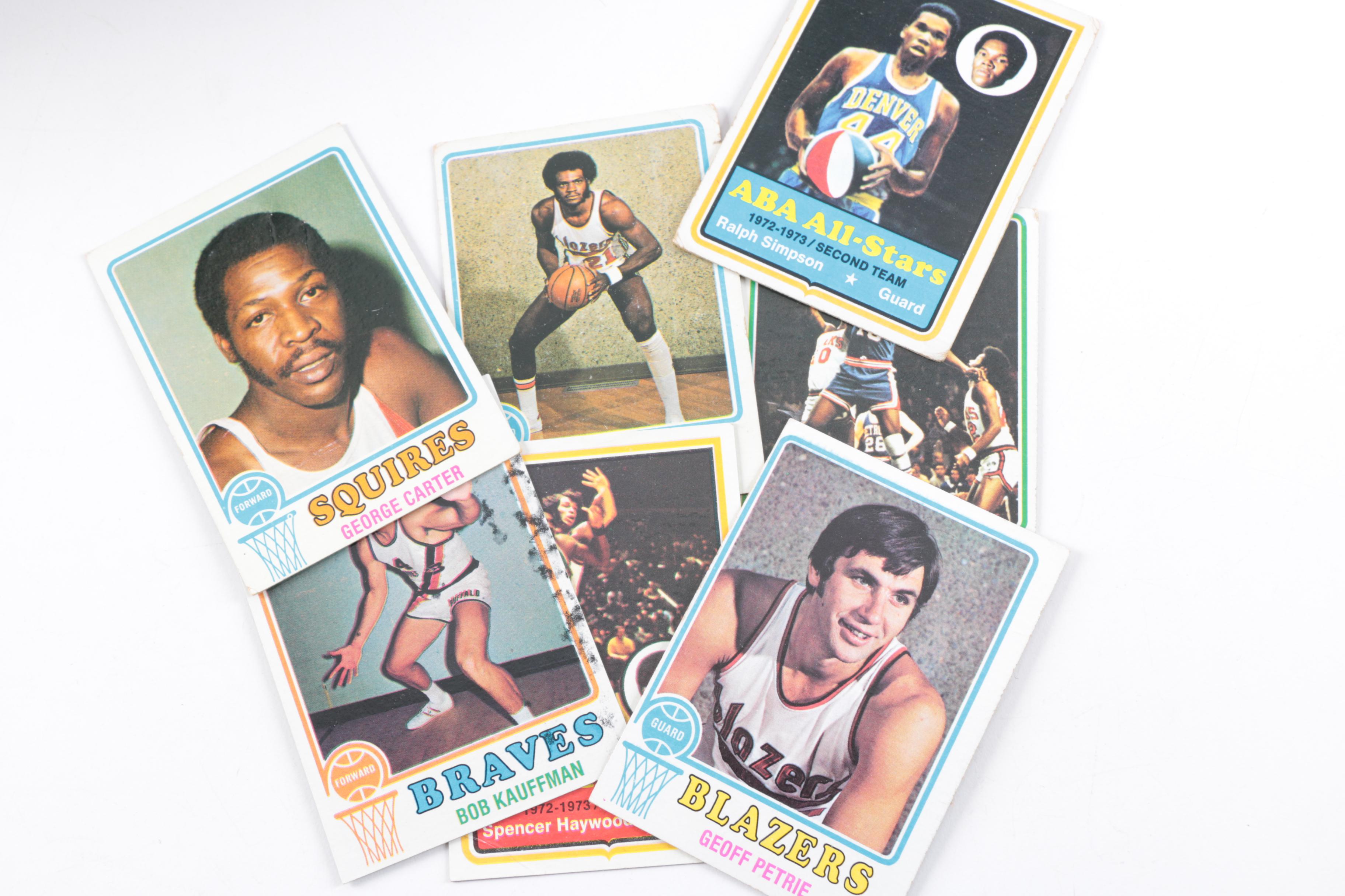 Vintage Basketball Trading Cards