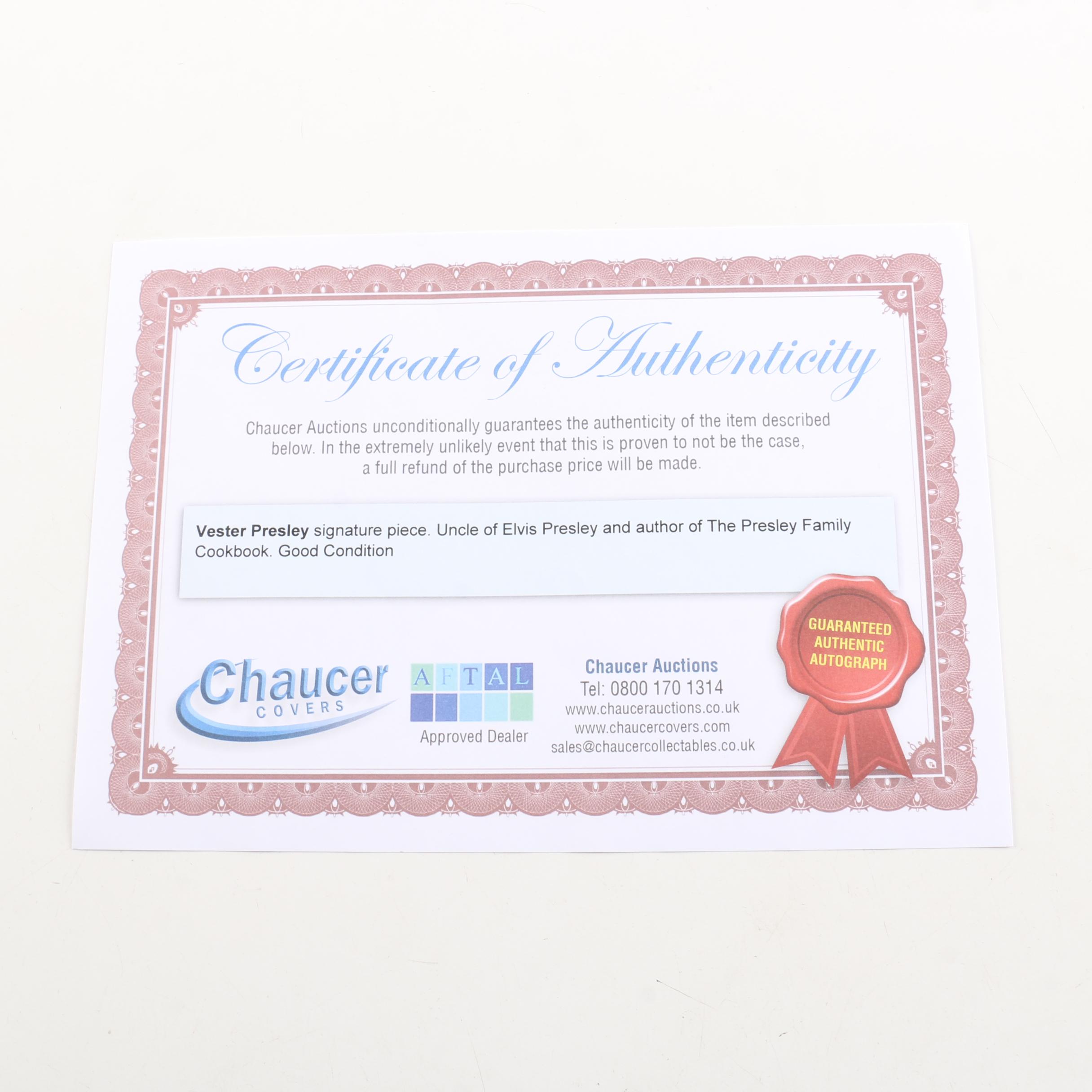 Elvis Presley Scrapbook, Including Pinbacks