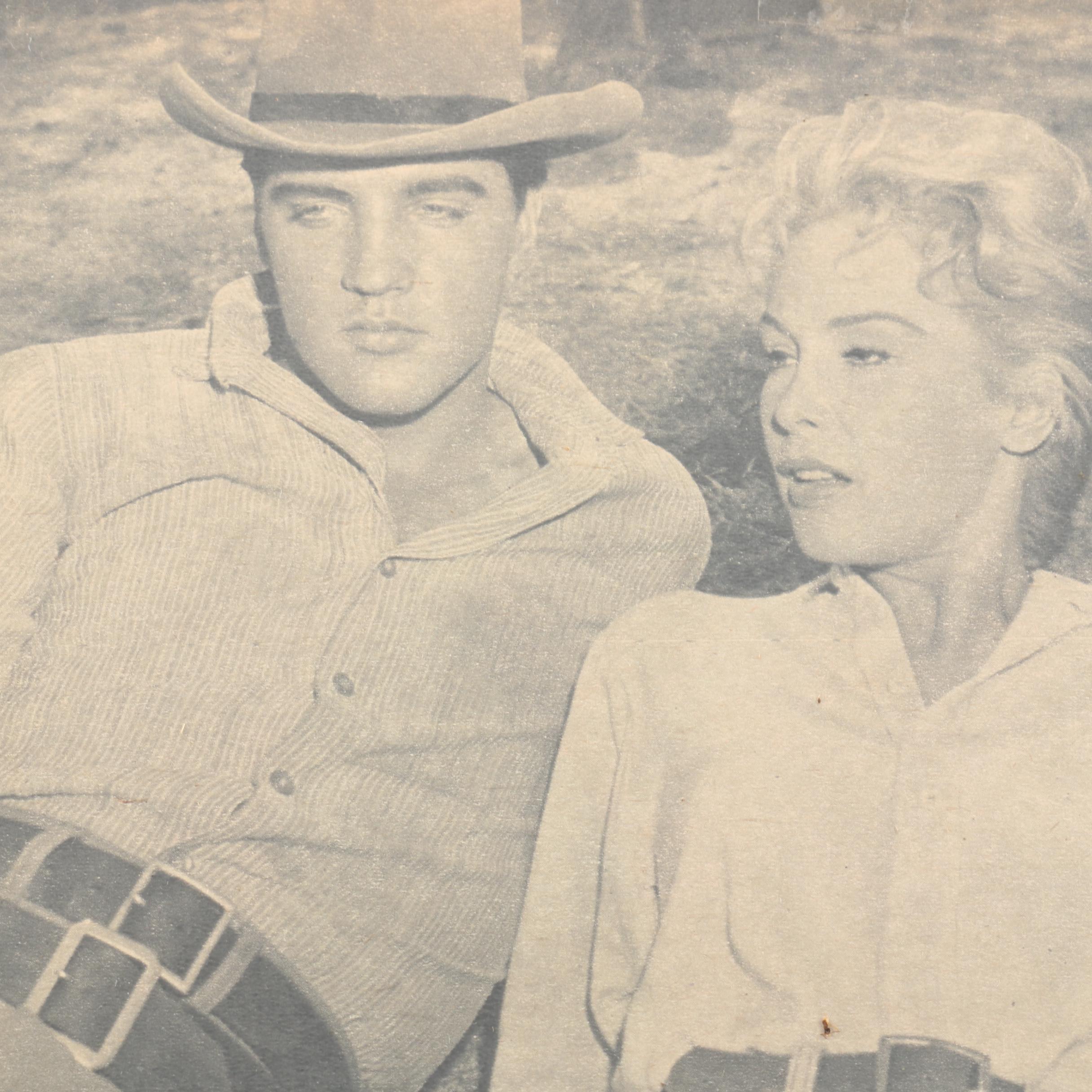 Elvis Presley Scrapbook, Including Pinbacks