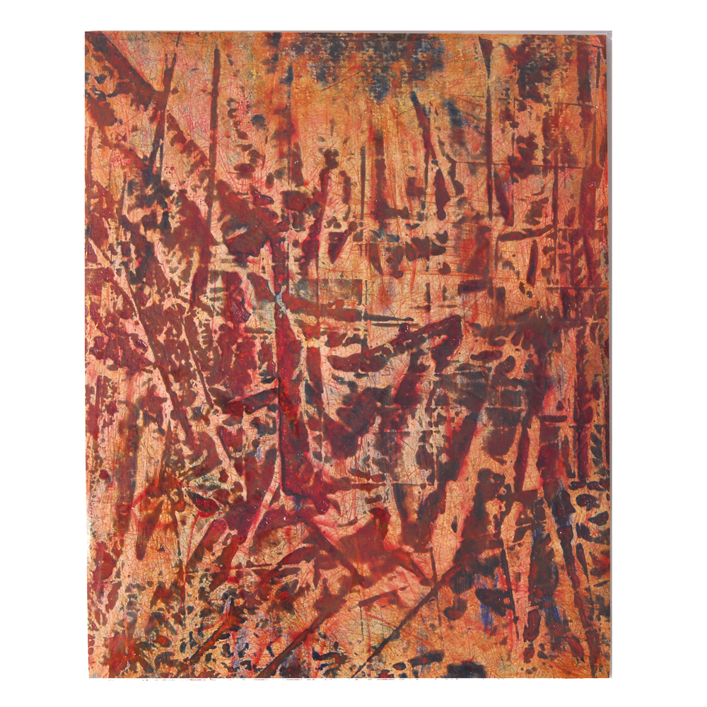 Miguel de la Fuente Mixed Media Painting "B&O Railroad"