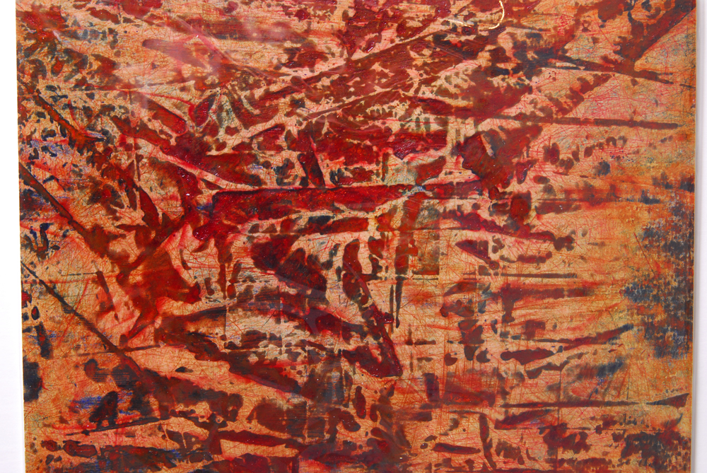 Miguel de la Fuente Mixed Media Painting "B&O Railroad"