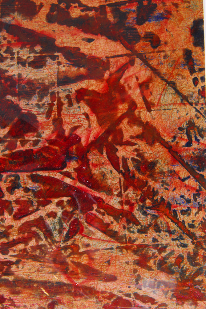 Miguel de la Fuente Mixed Media Painting "B&O Railroad"