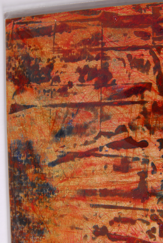 Miguel de la Fuente Mixed Media Painting "B&O Railroad"