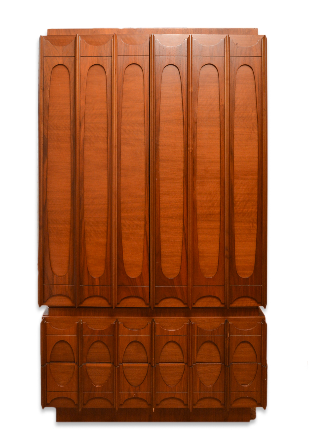 Mid Century Modern Walnut Wardrobe