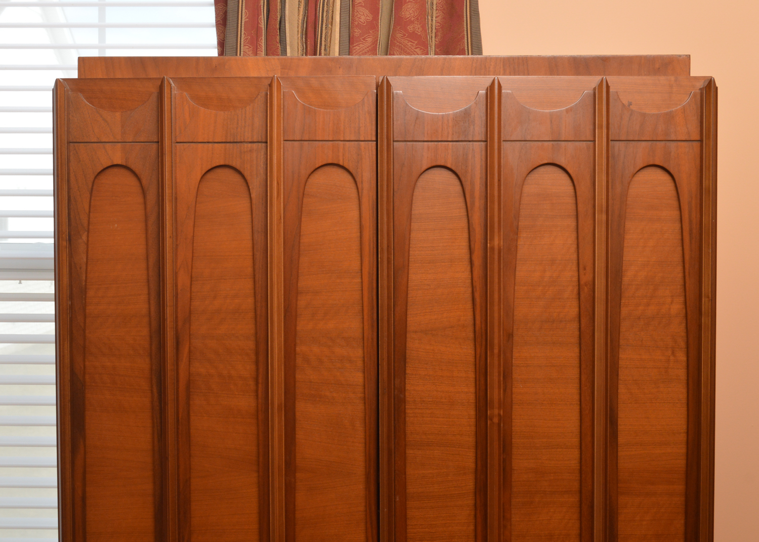 Mid Century Modern Walnut Wardrobe