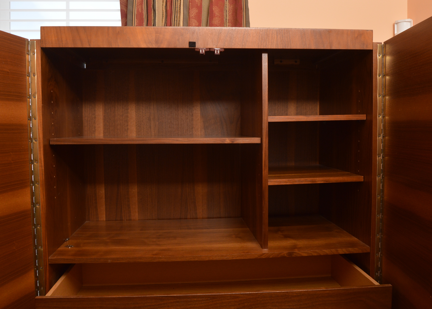 Mid Century Modern Walnut Wardrobe