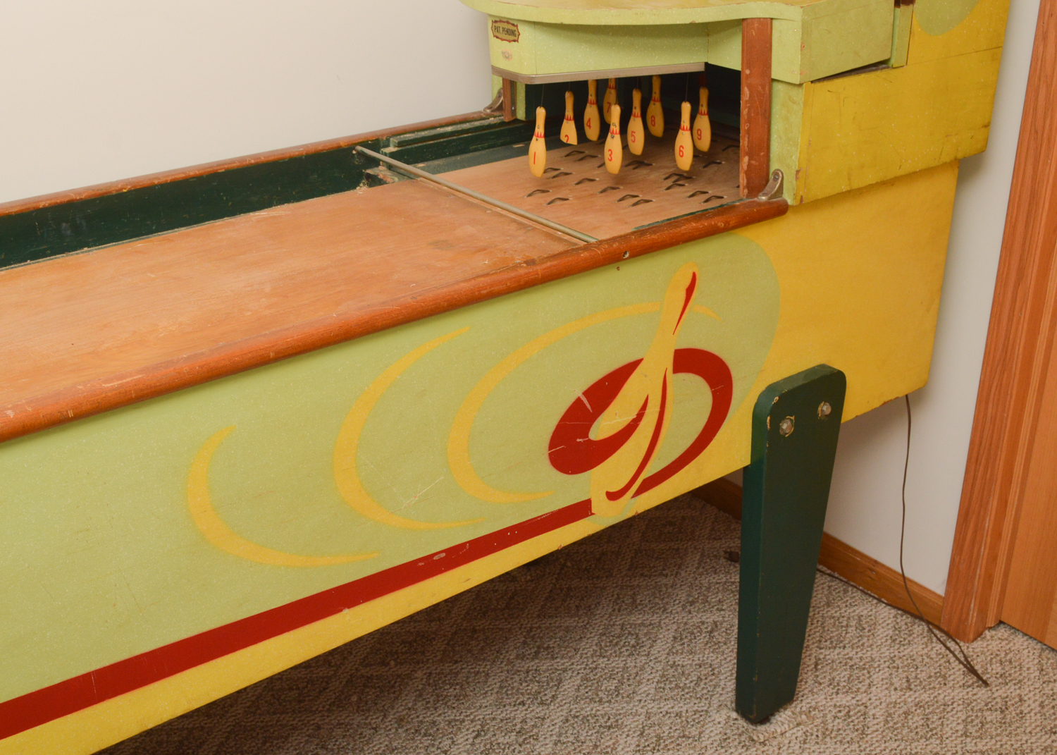 Vintage Bally Shuffle Champ Arcade Bowling Machine