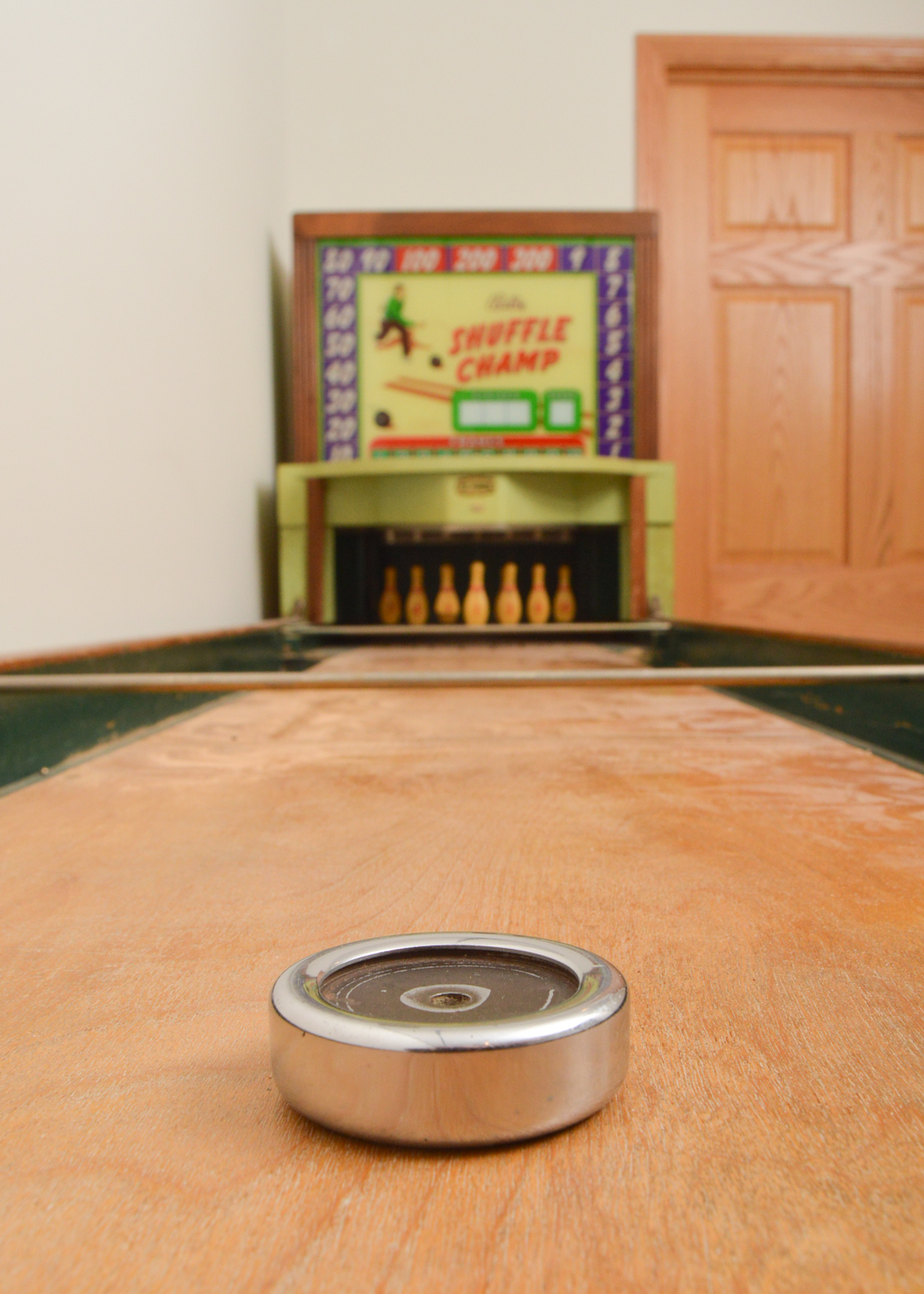 Vintage Bally Shuffle Champ Arcade Bowling Machine