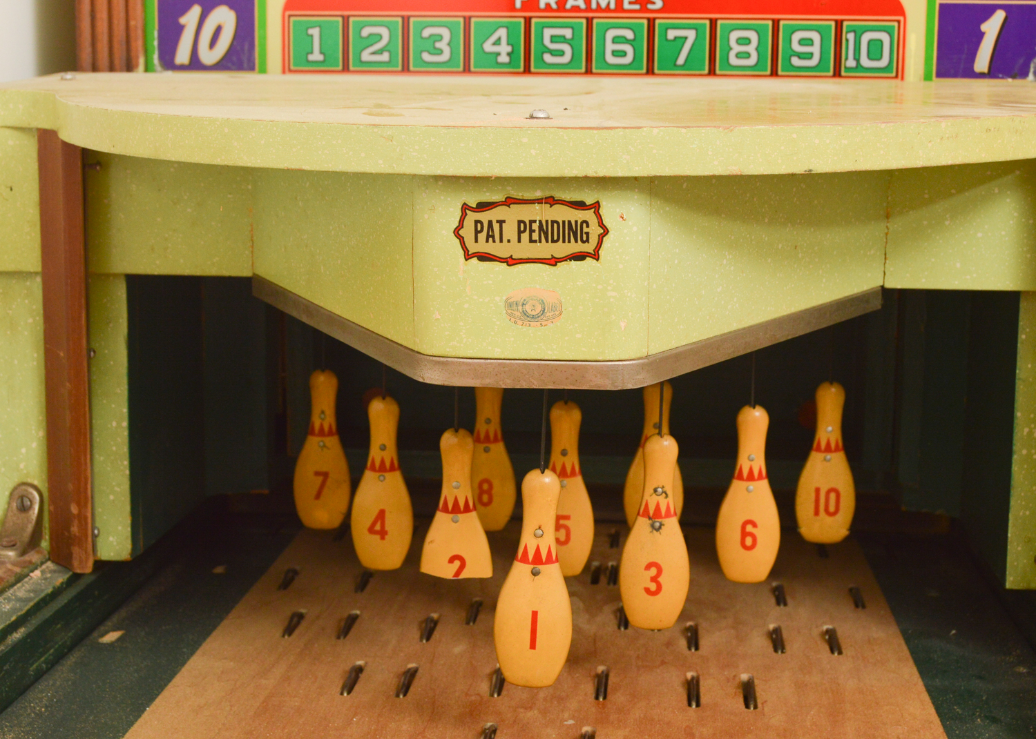 Vintage Bally Shuffle Champ Arcade Bowling Machine