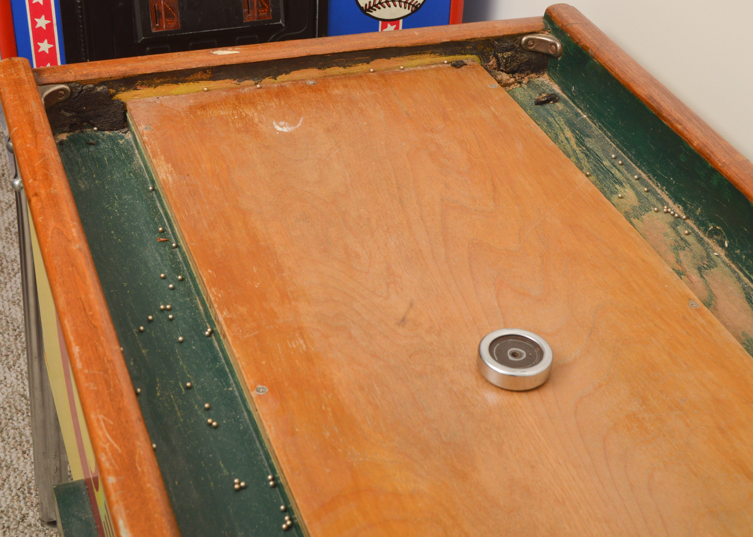 Vintage Bally Shuffle Champ Arcade Bowling Machine