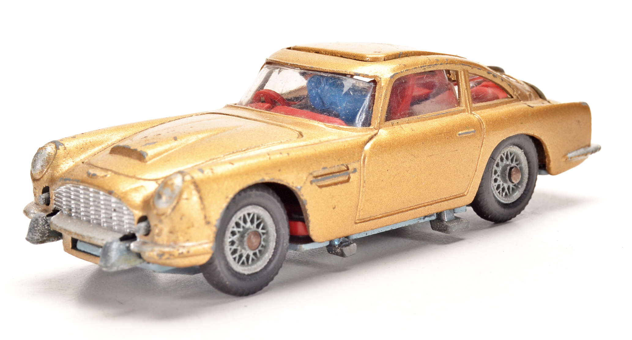 1965 James Bond "Special Agent 007" Aston Martin Corgi Die-Cast Car In Box