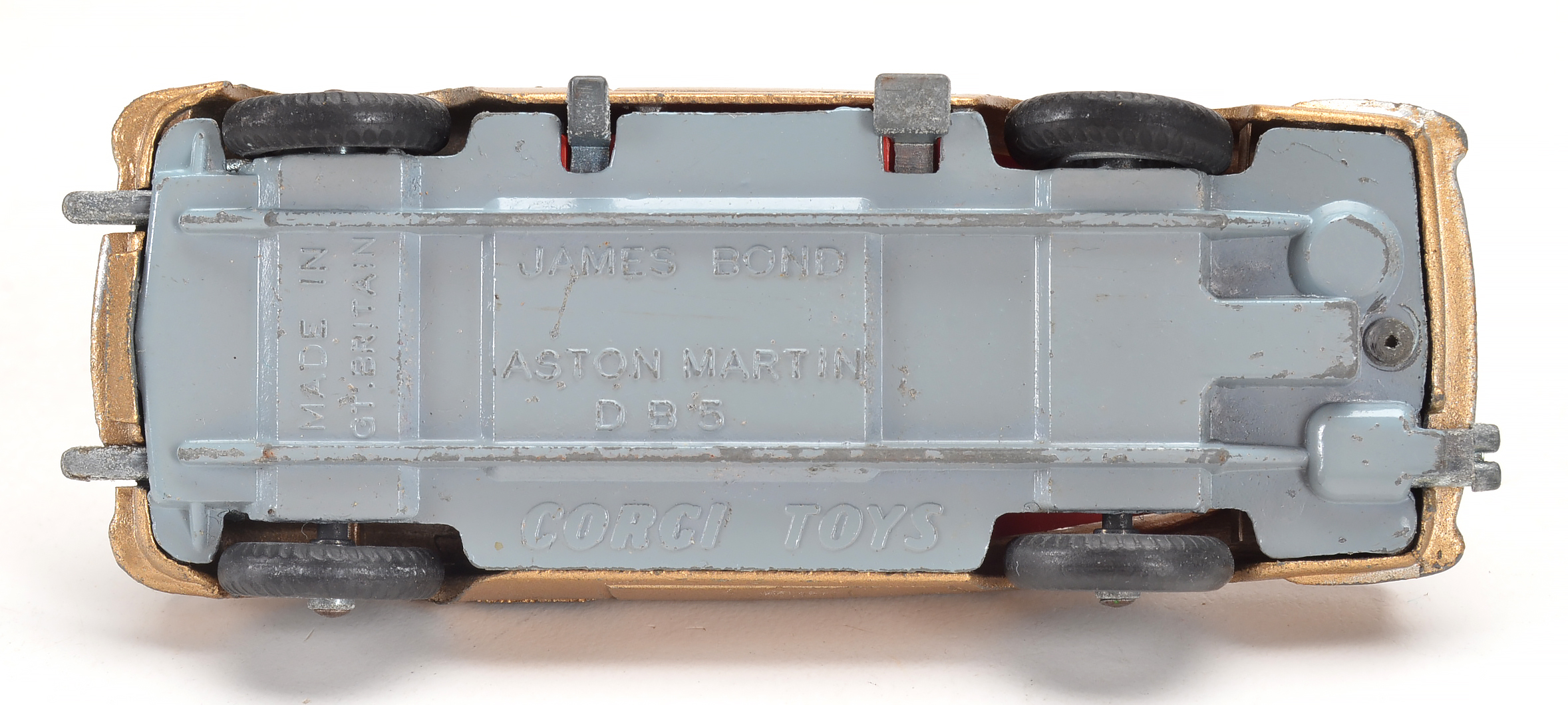 1965 James Bond "Special Agent 007" Aston Martin Corgi Die-Cast Car In Box