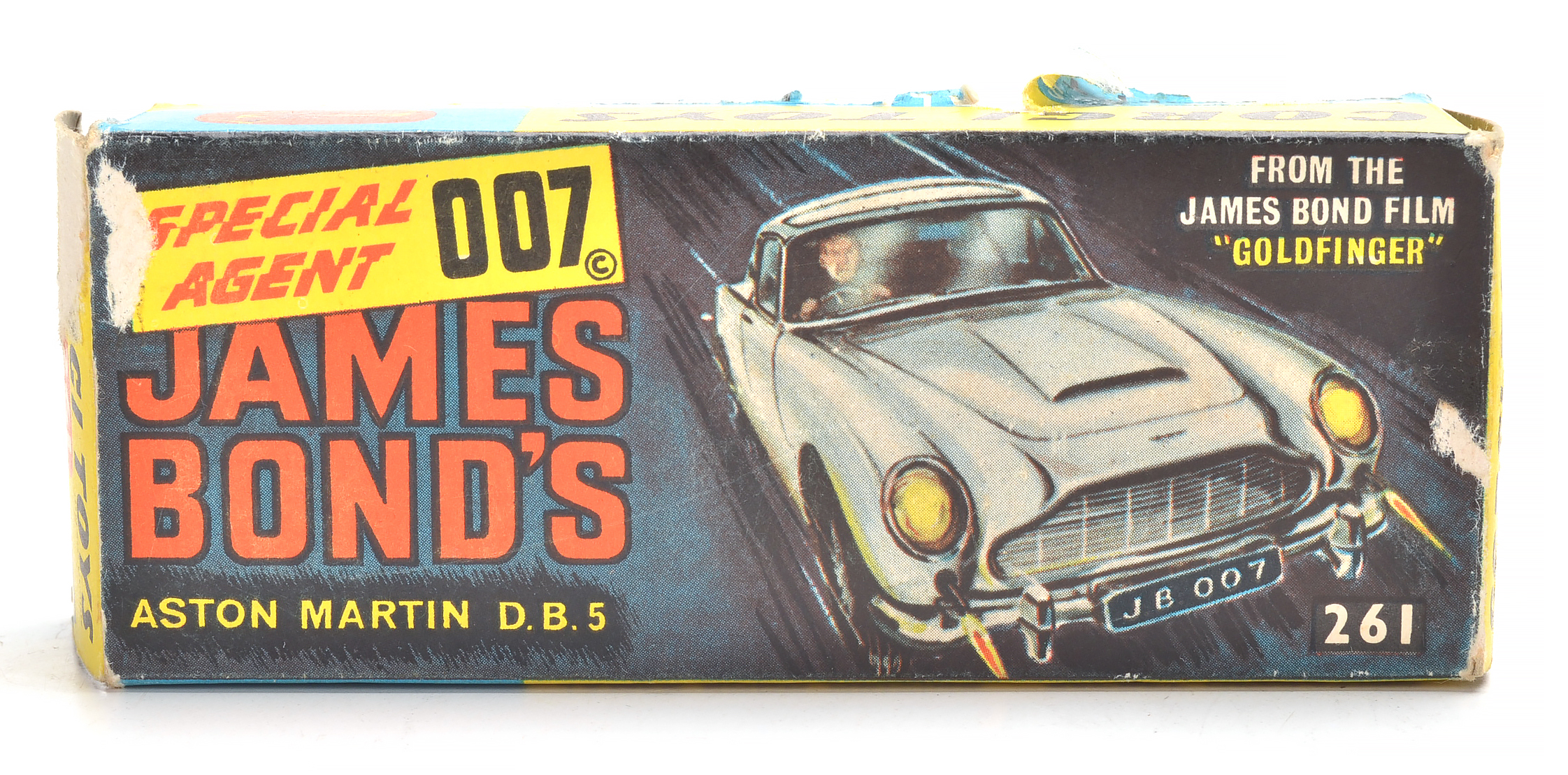 1965 James Bond "Special Agent 007" Aston Martin Corgi Die-Cast Car In Box