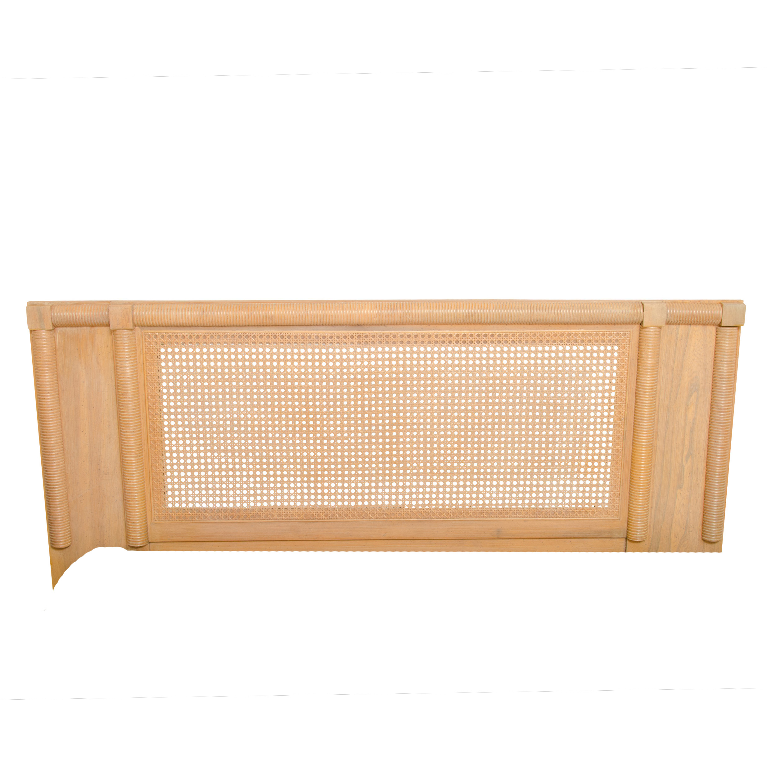 "Wicker Weve" Full-Size Headboard by Dixie Furniture