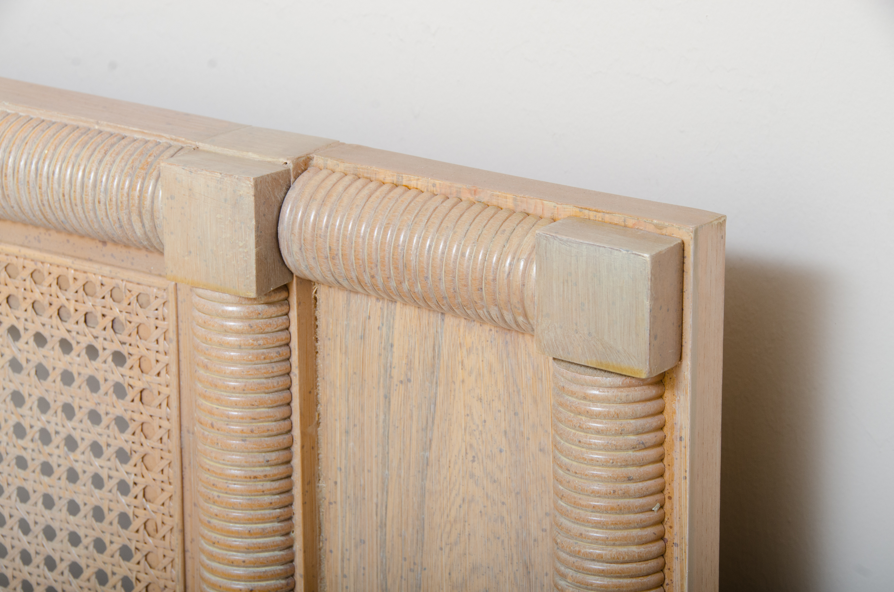 "Wicker Weve" Full-Size Headboard by Dixie Furniture