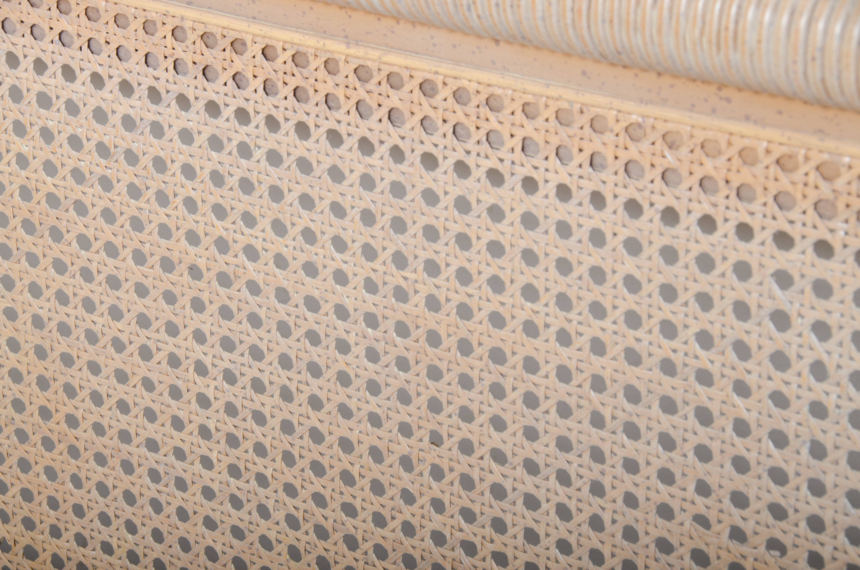 "Wicker Weve" Full-Size Headboard by Dixie Furniture