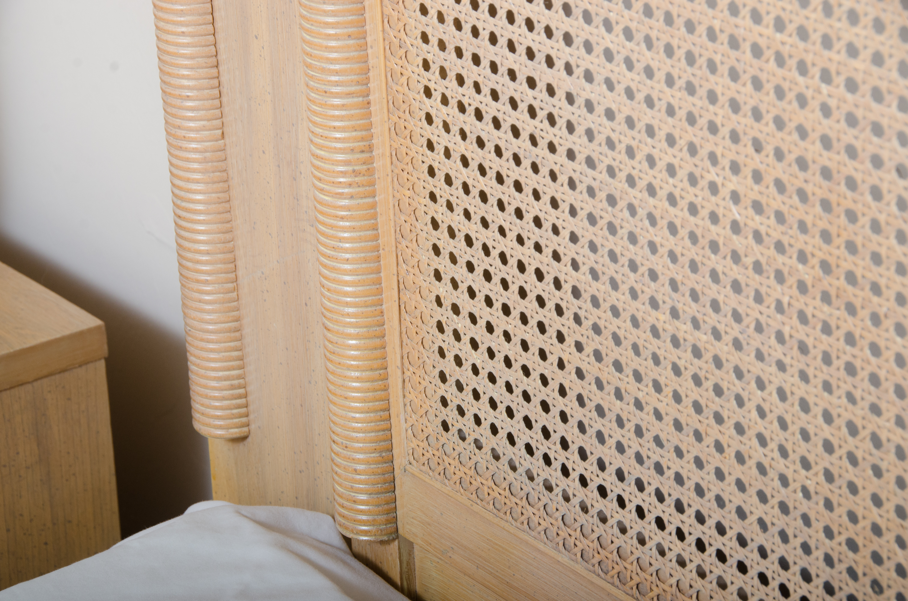 "Wicker Weve" Full-Size Headboard by Dixie Furniture