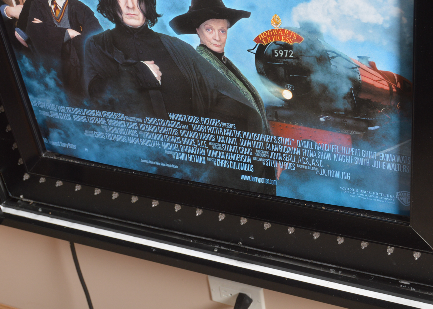 "Harry Potter and the Philosopher's Stone" Lighted Film Display