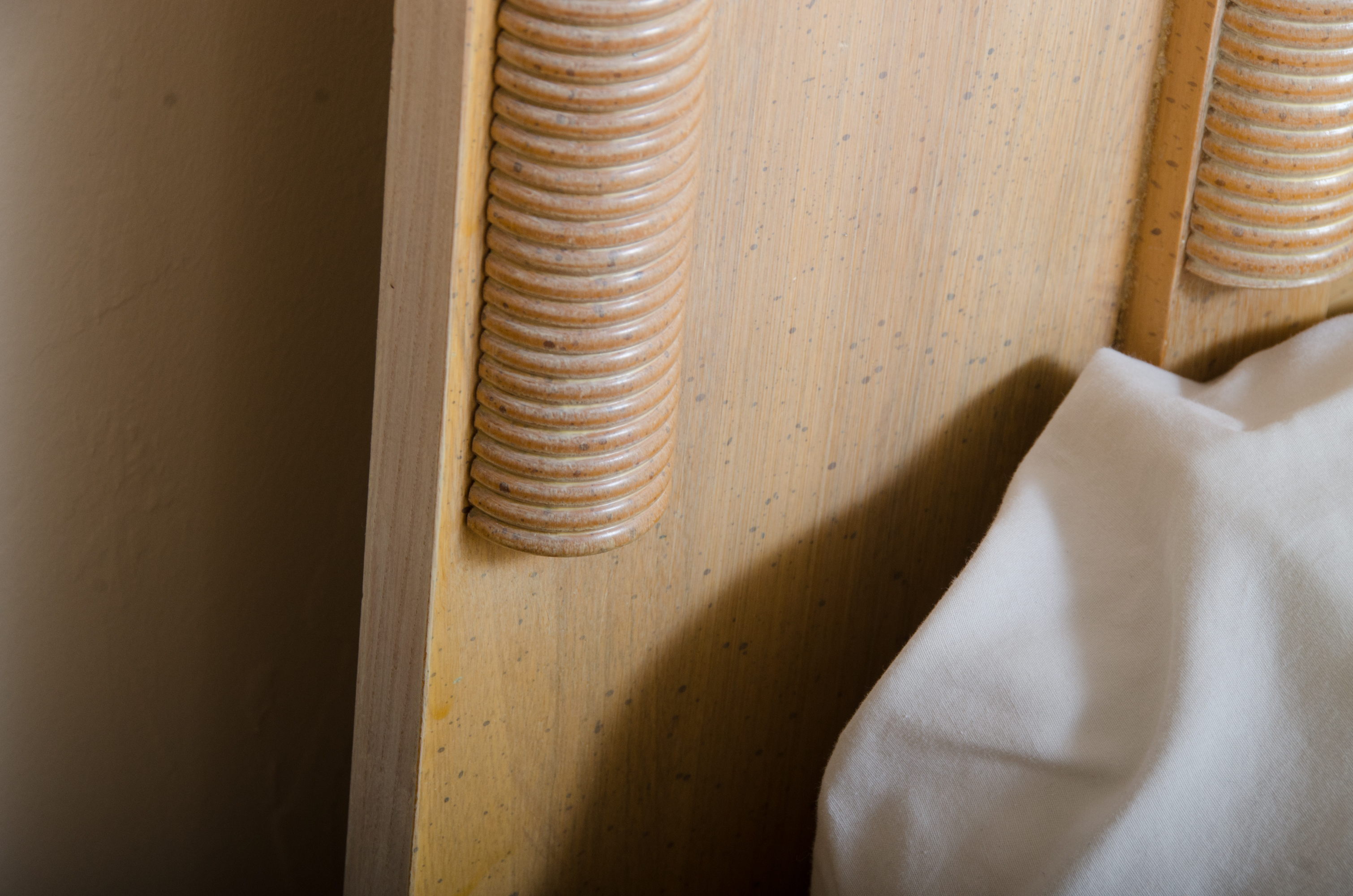 "Wicker Weve" Full-Size Headboard by Dixie Furniture