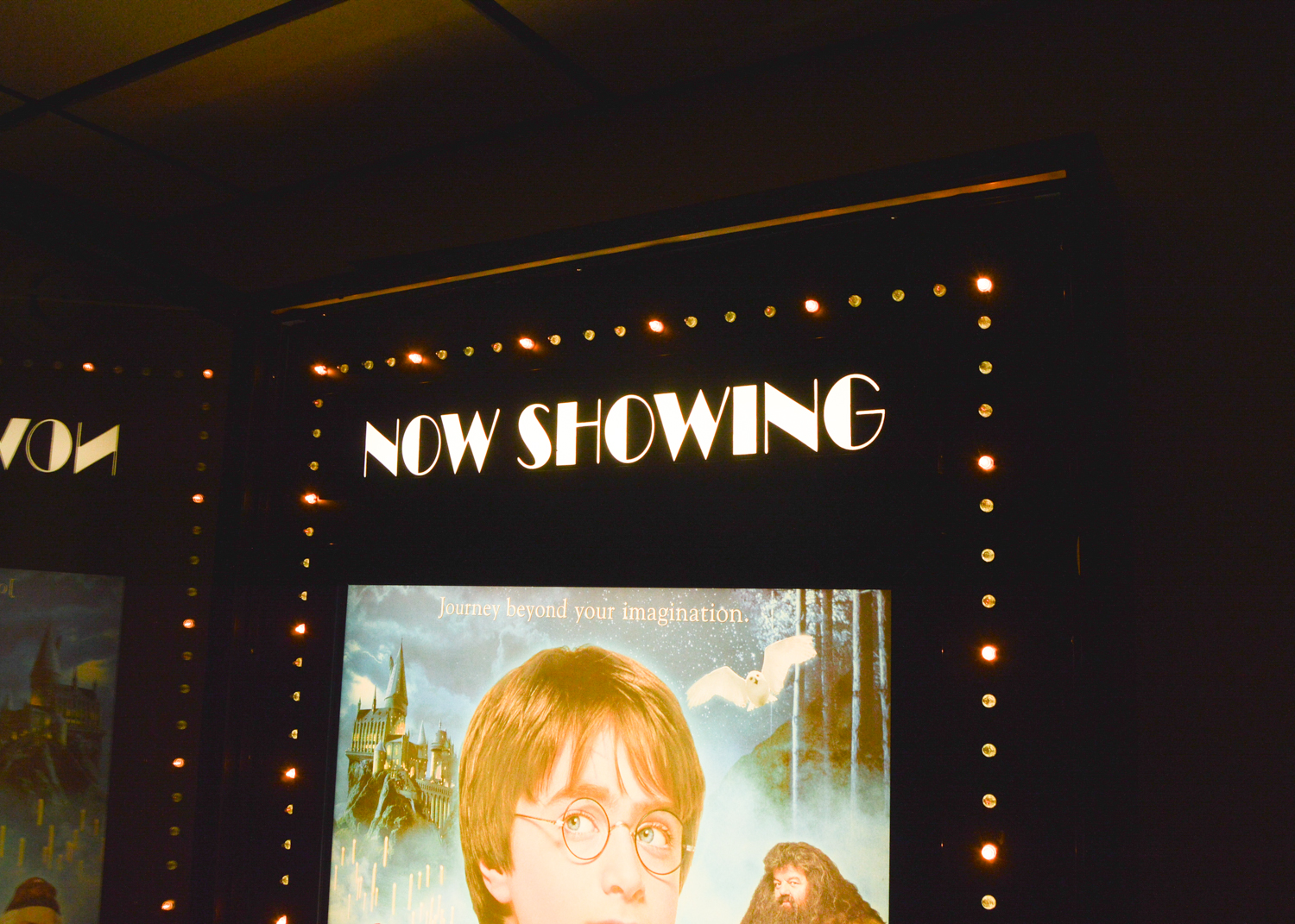 "Harry Potter and the Philosopher's Stone" Lighted Film Display