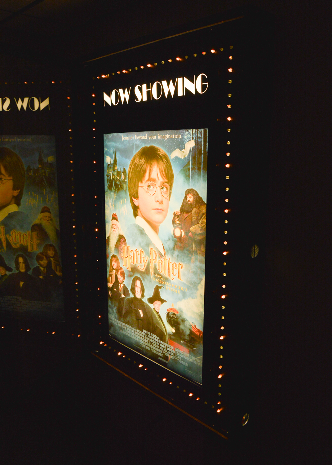 "Harry Potter and the Philosopher's Stone" Lighted Film Display