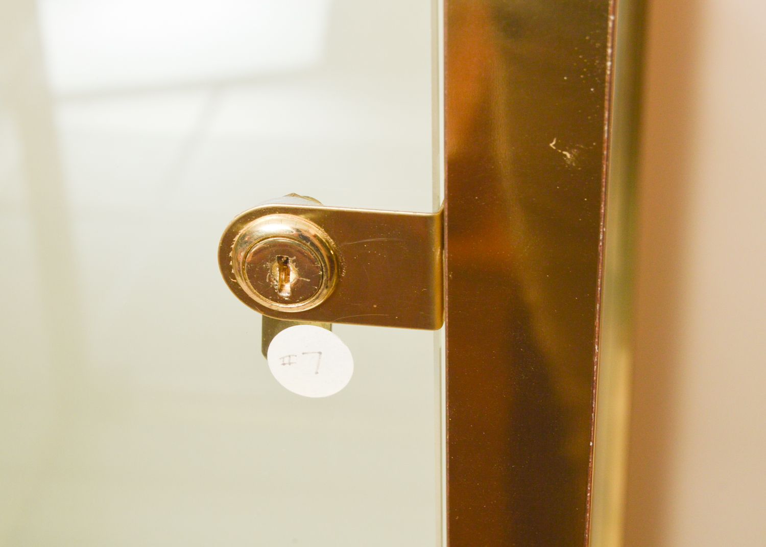 Metal and Glass Retail Display Cabinet by Lladró