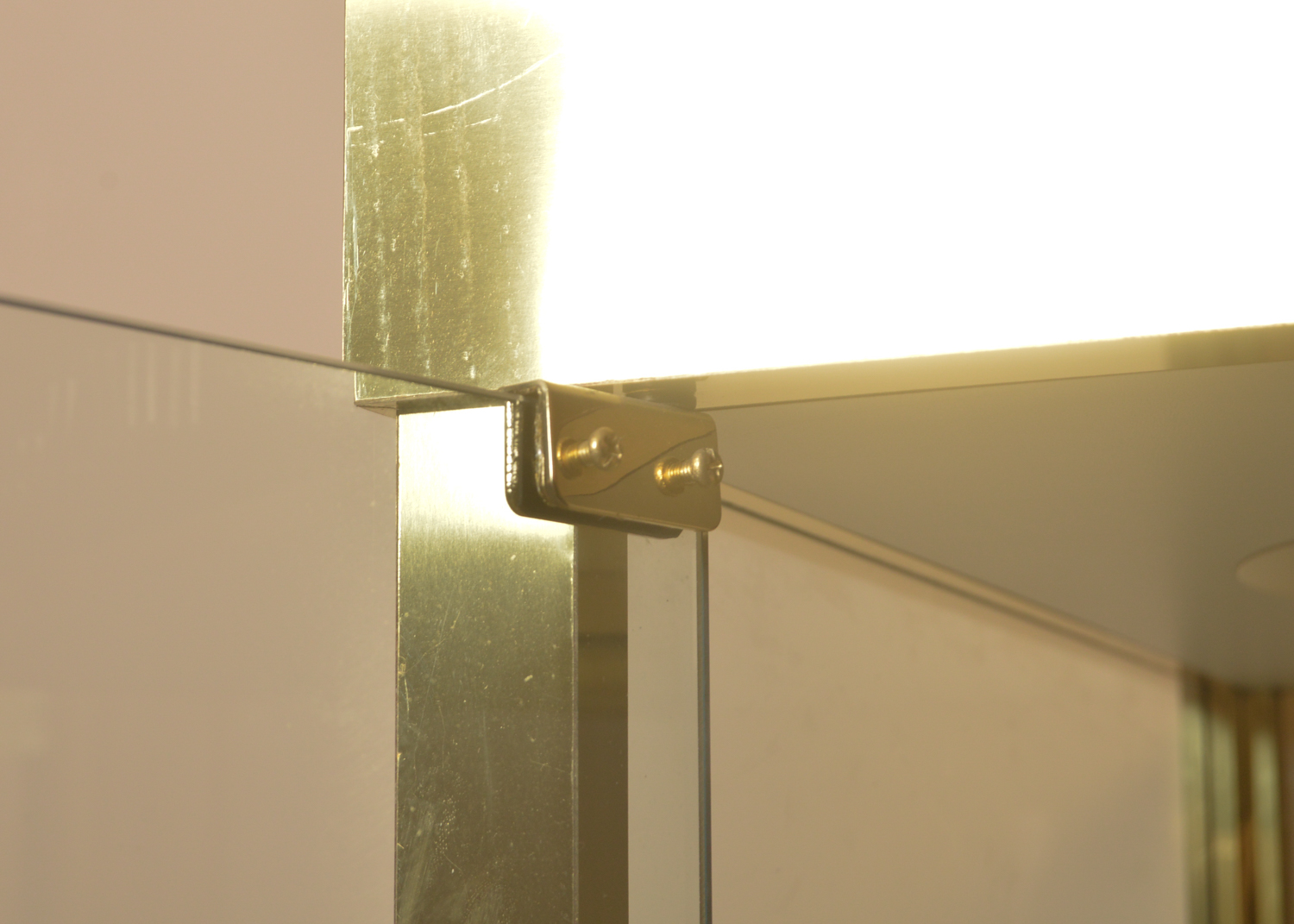 Metal and Glass Retail Display Cabinet by Lladró