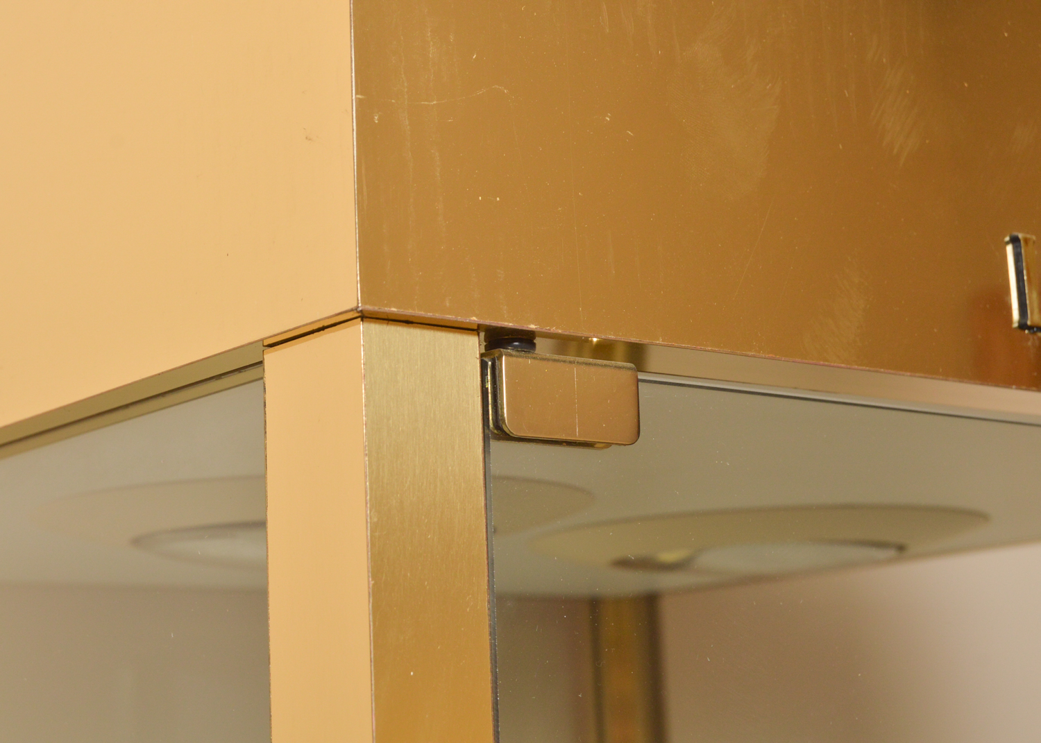 Metal and Glass Retail Display Cabinet by Lladró