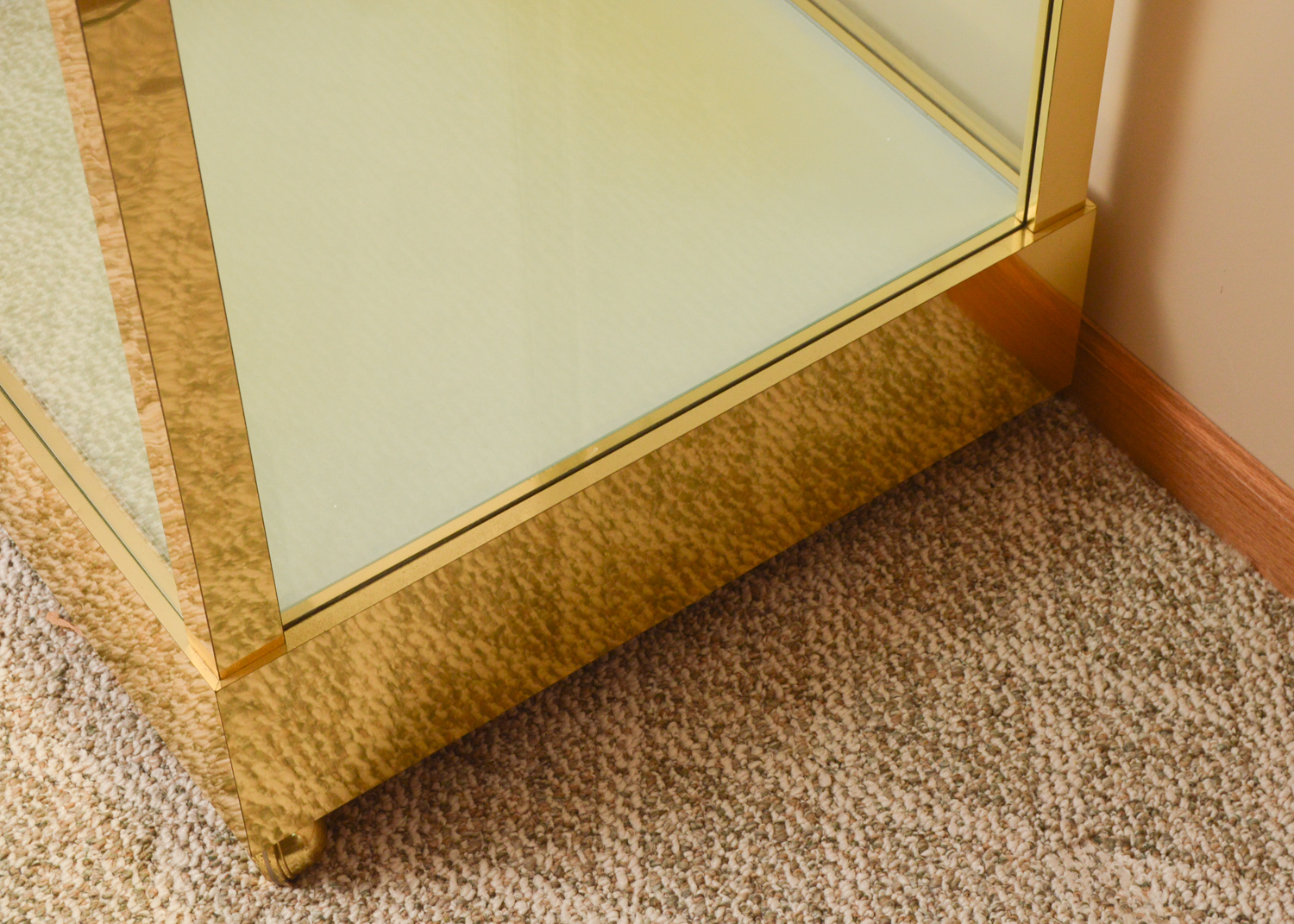 Metal and Glass Retail Display Cabinet by Lladró