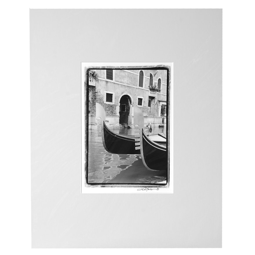 Laura DeNardo Photograph "Italian Gondola III"