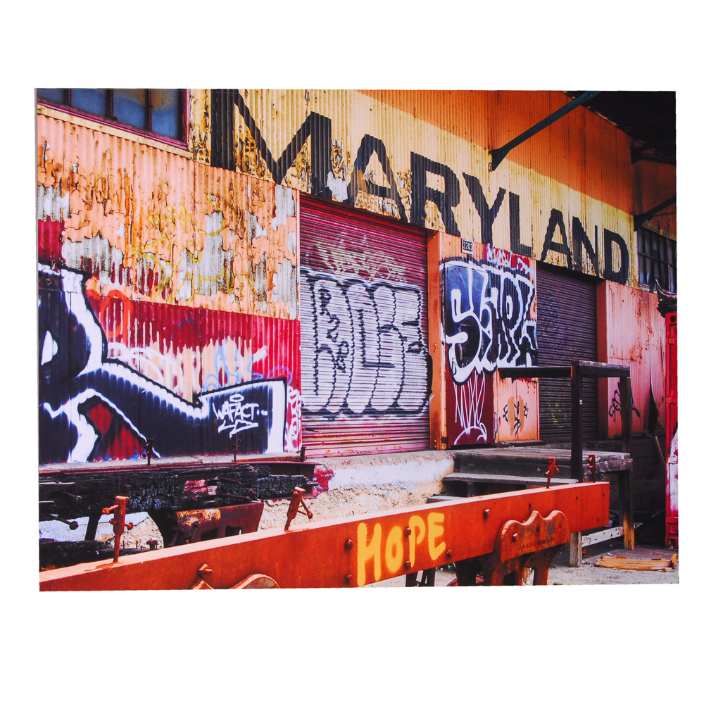 Ron Dickey Photograph of Graffiti