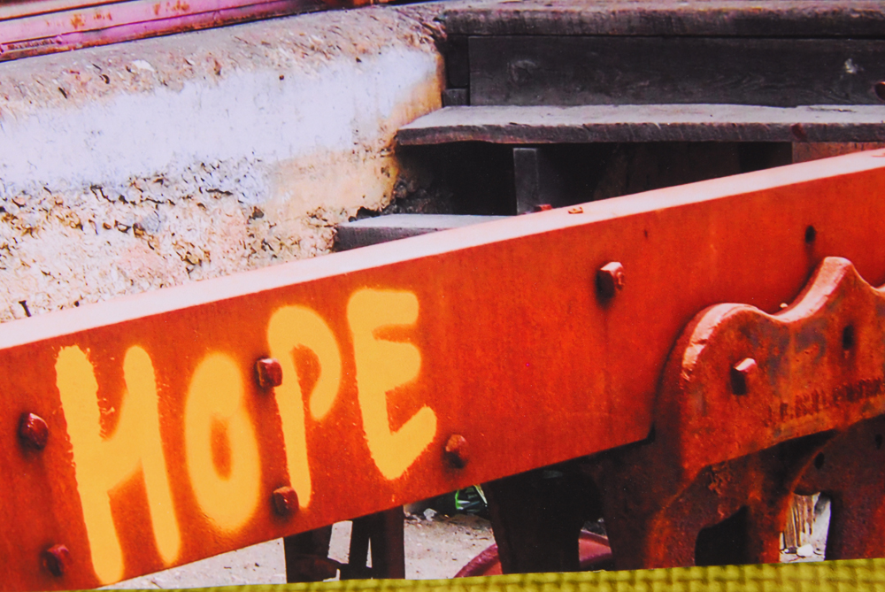 Ron Dickey Photograph of Graffiti