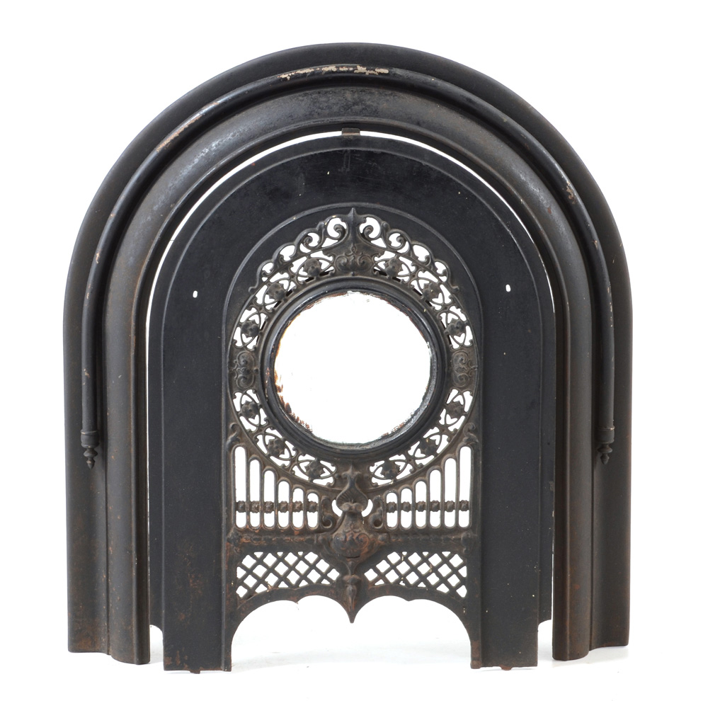 Victorian Cast Iron Fireplace Grate