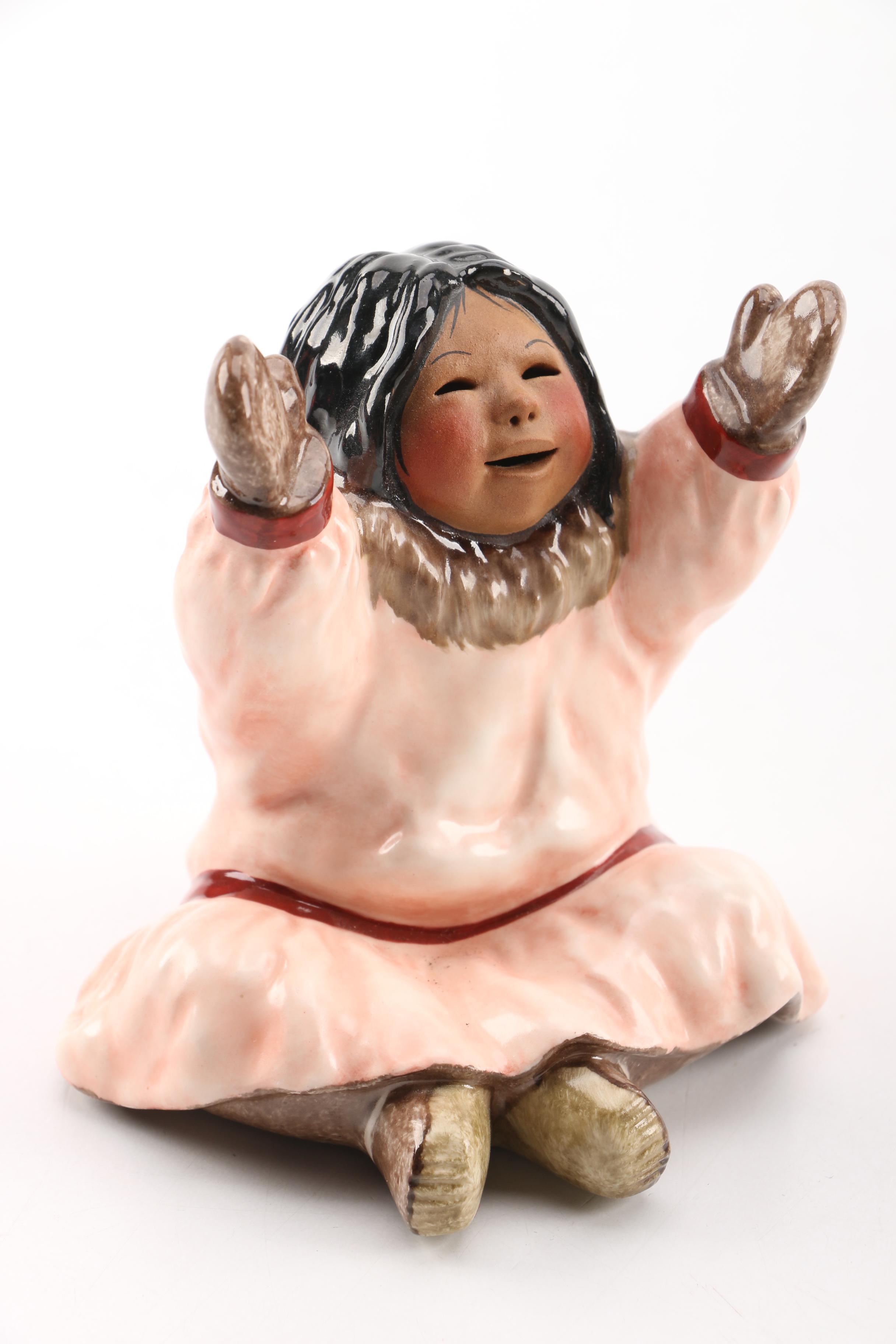C. Alan Johnson Nellie and Ahtoon Figurines