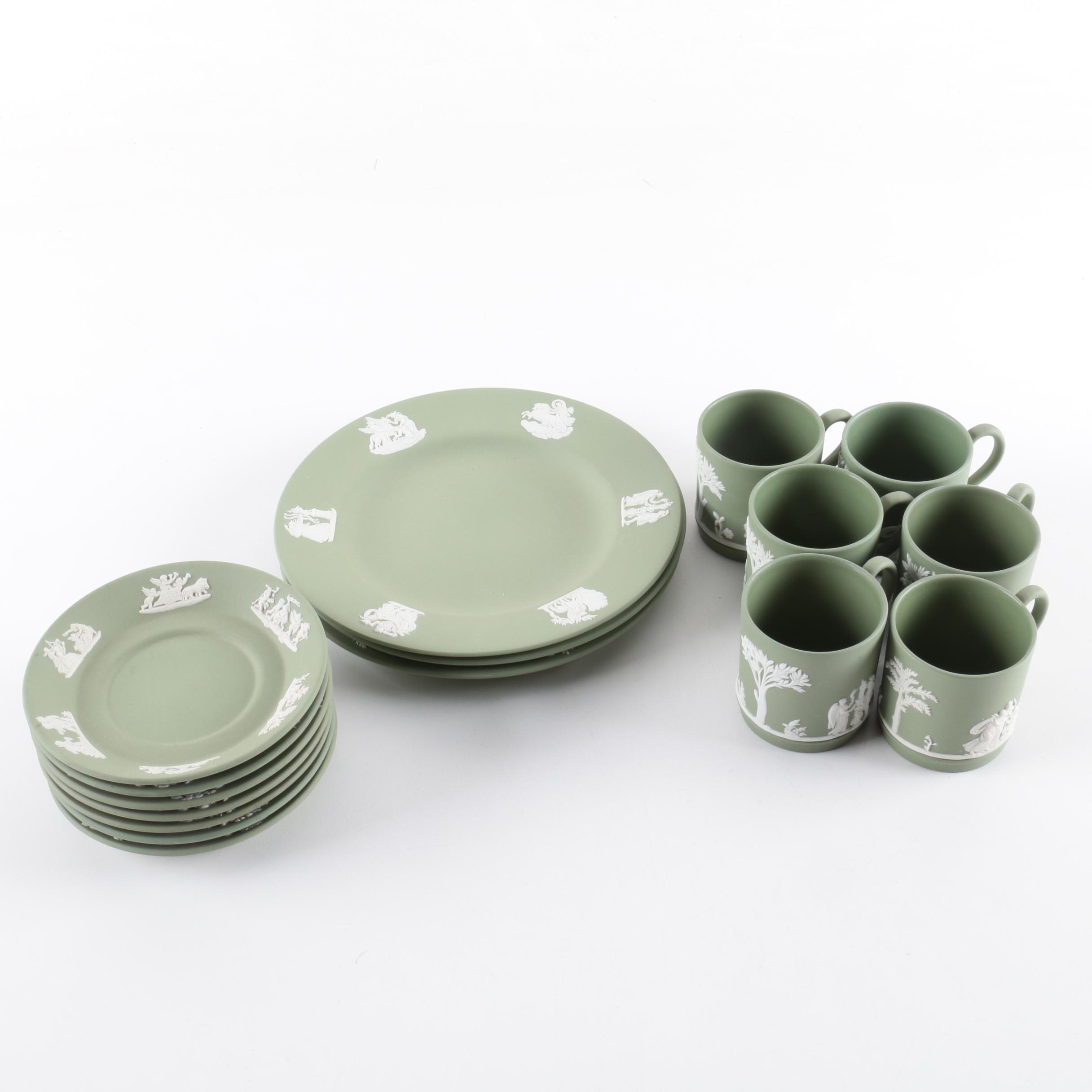 Wedgwood Sage Jasperware Tableware
