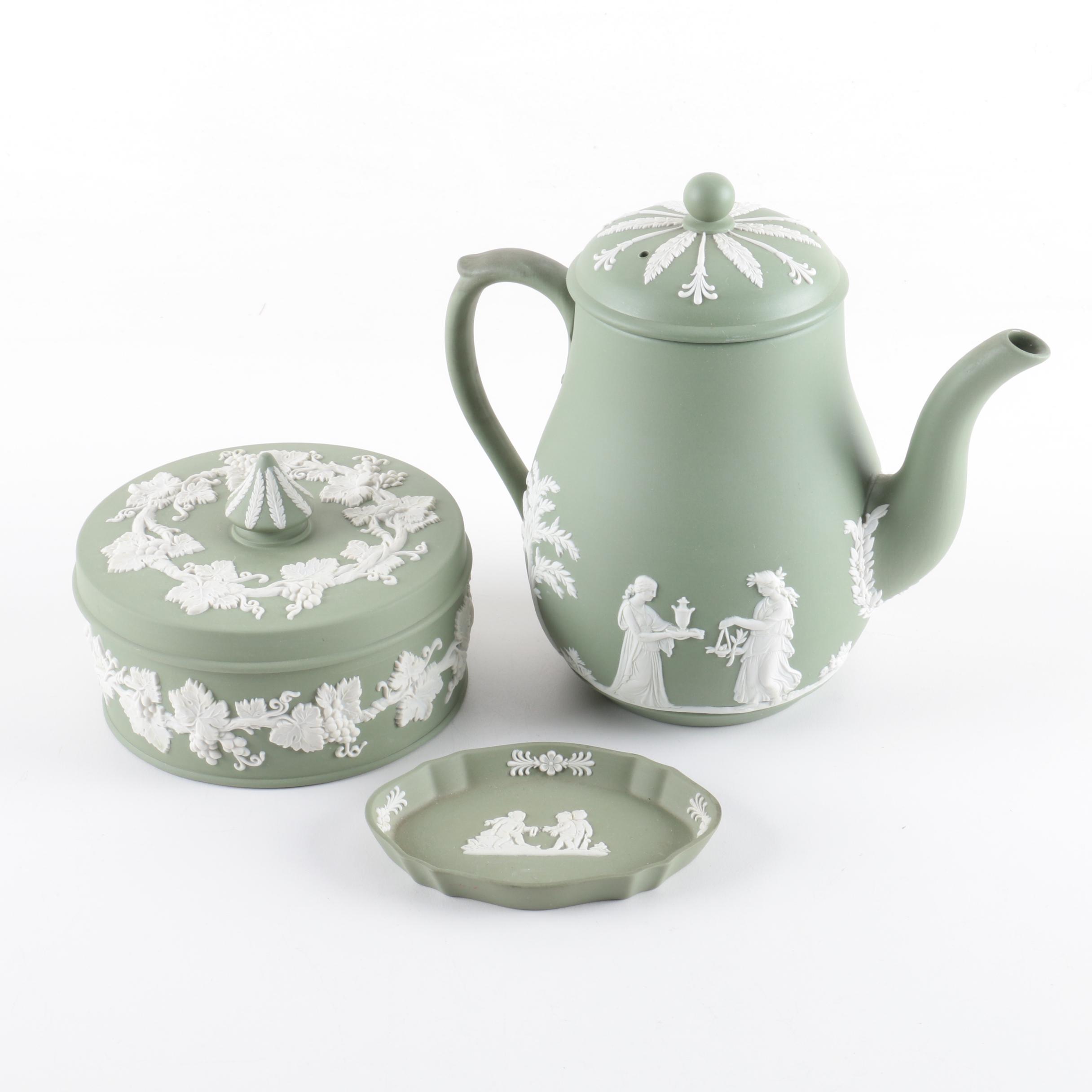Wedgwood Sage Jasperware Tableware