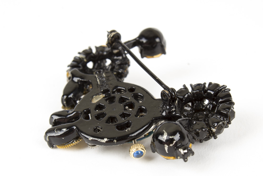 Capri Steampunk Style Poodle Brooch