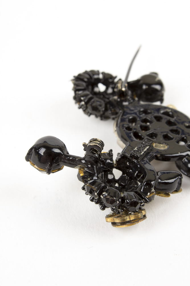 Capri Steampunk Style Poodle Brooch