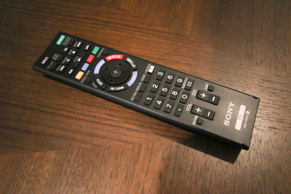 Sony "XBR-55X900B" Television and Remote Control