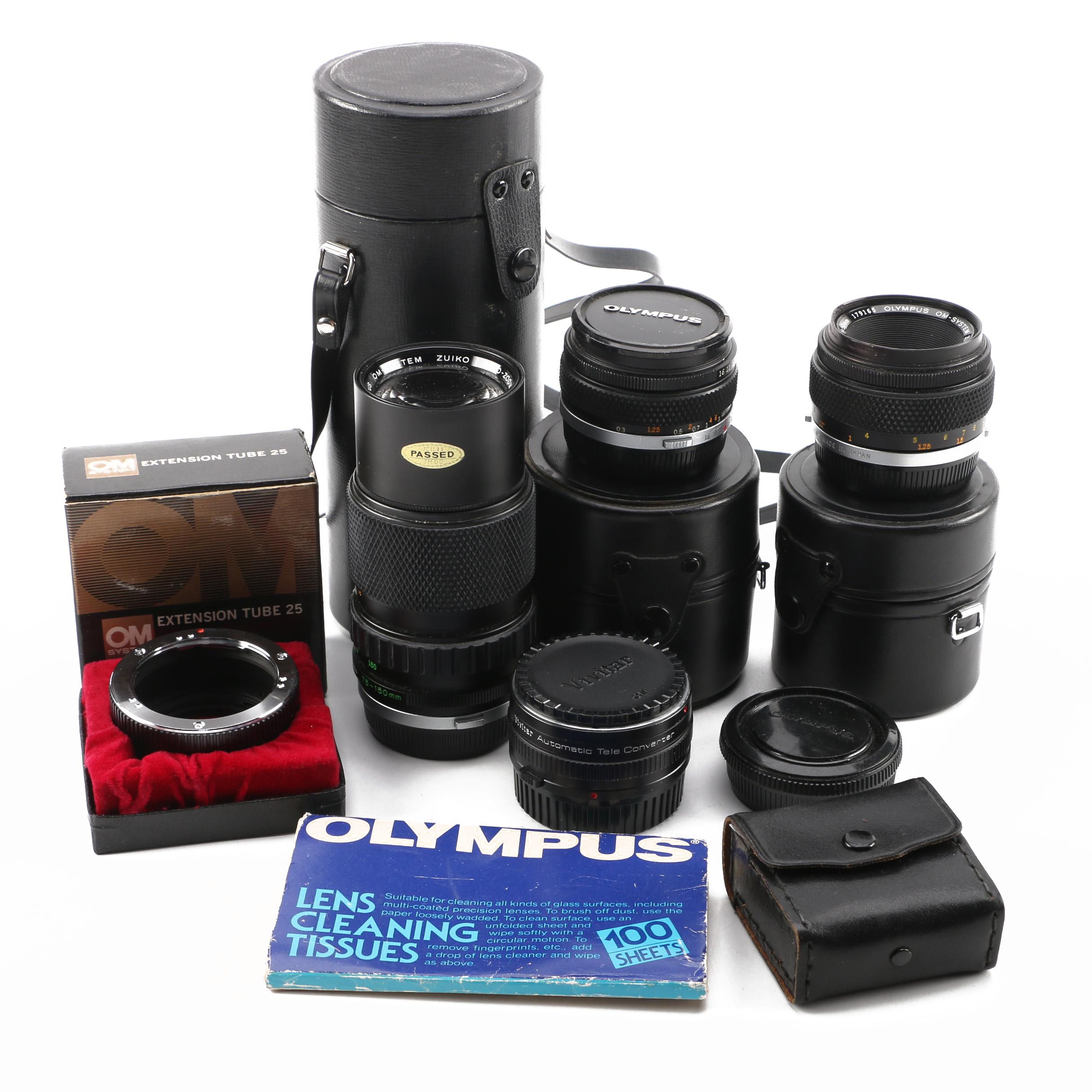 Olympus Camera Lenses and Accessories