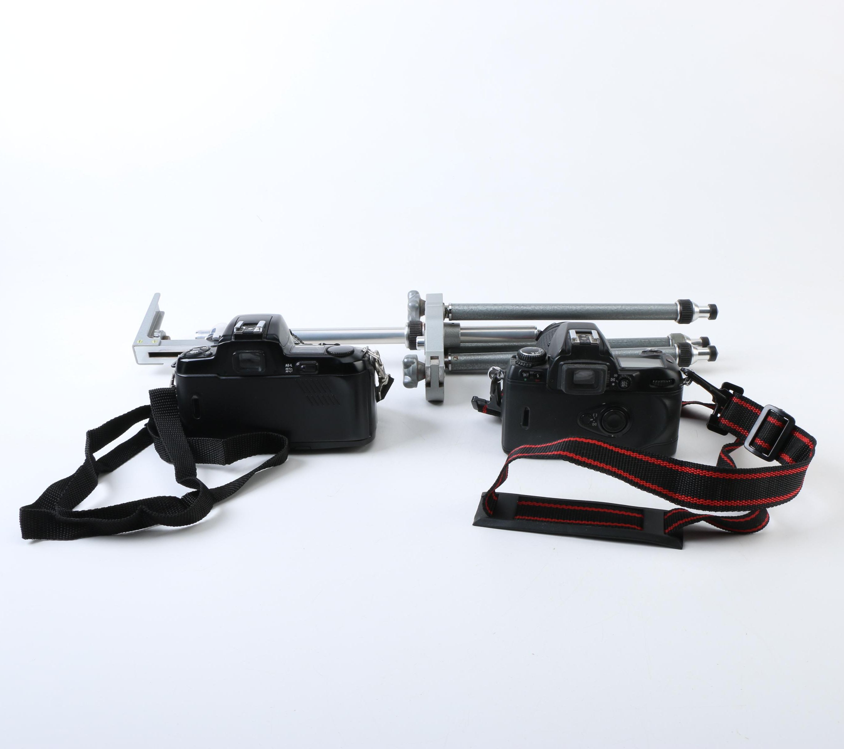 Nikon Cameras and Suporphot Tabletop Tripod