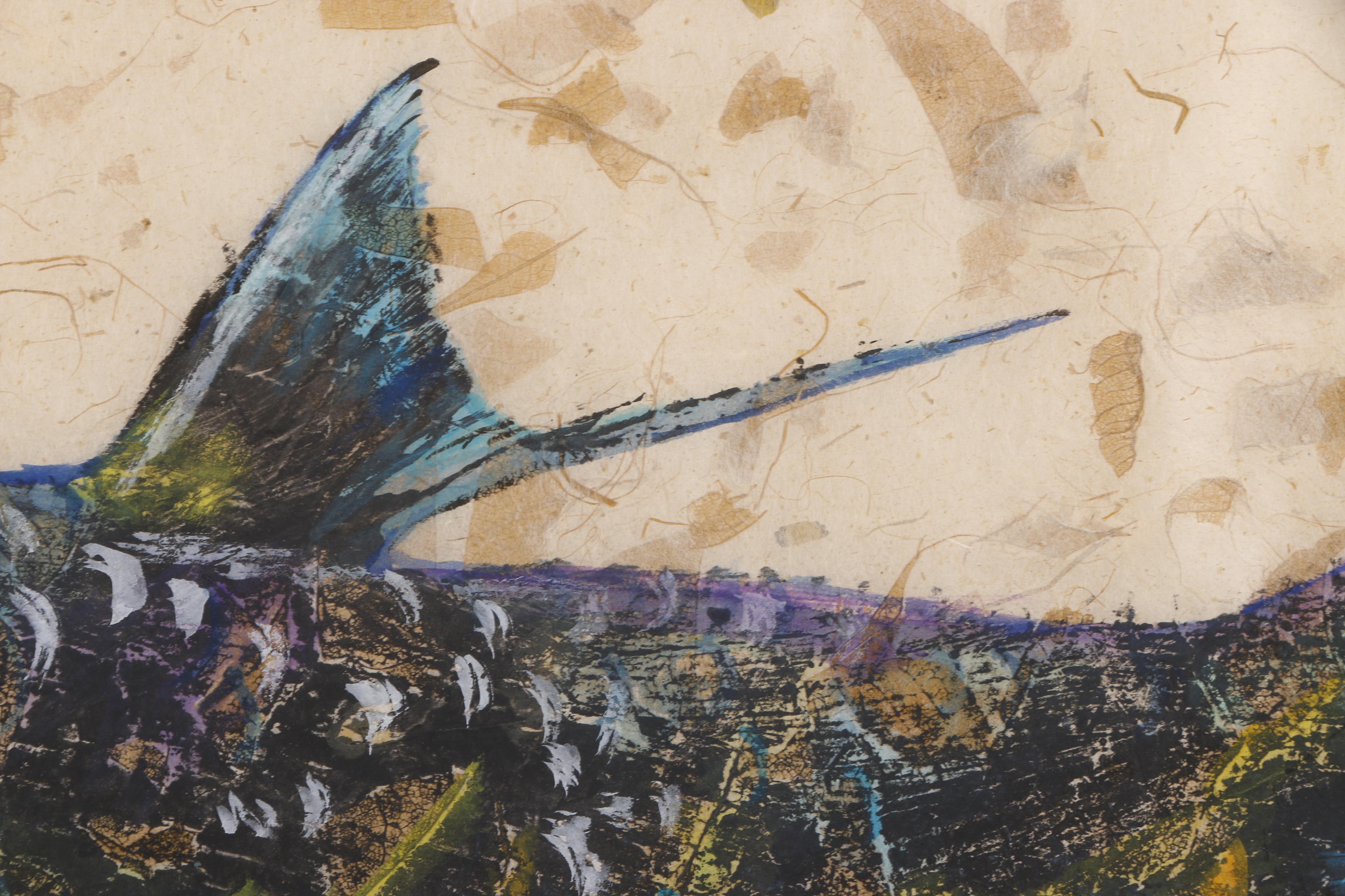 Kimberly Parker Gyotaku "Tarpon" Print