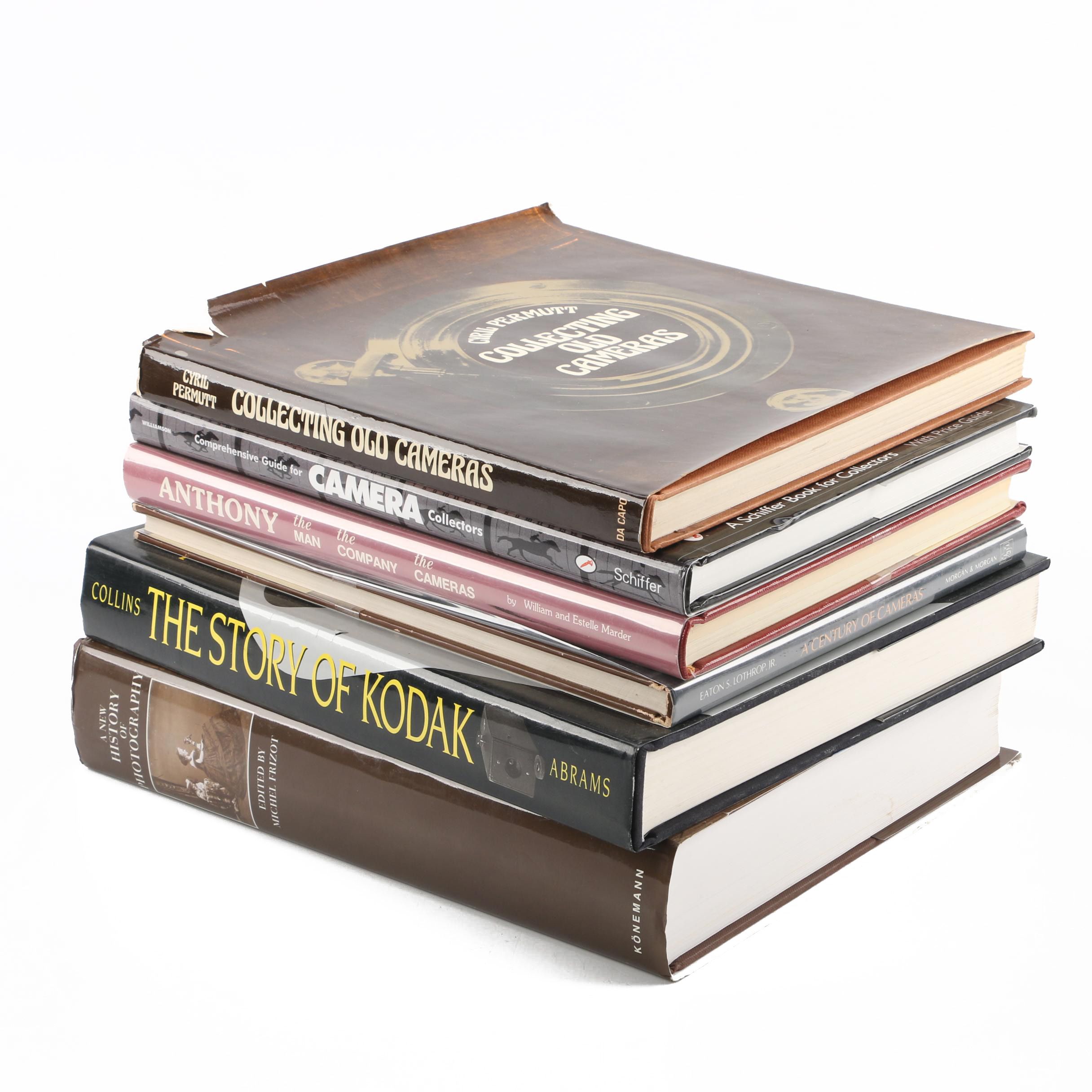 History of Photography Books Including Author-Signed Volumes