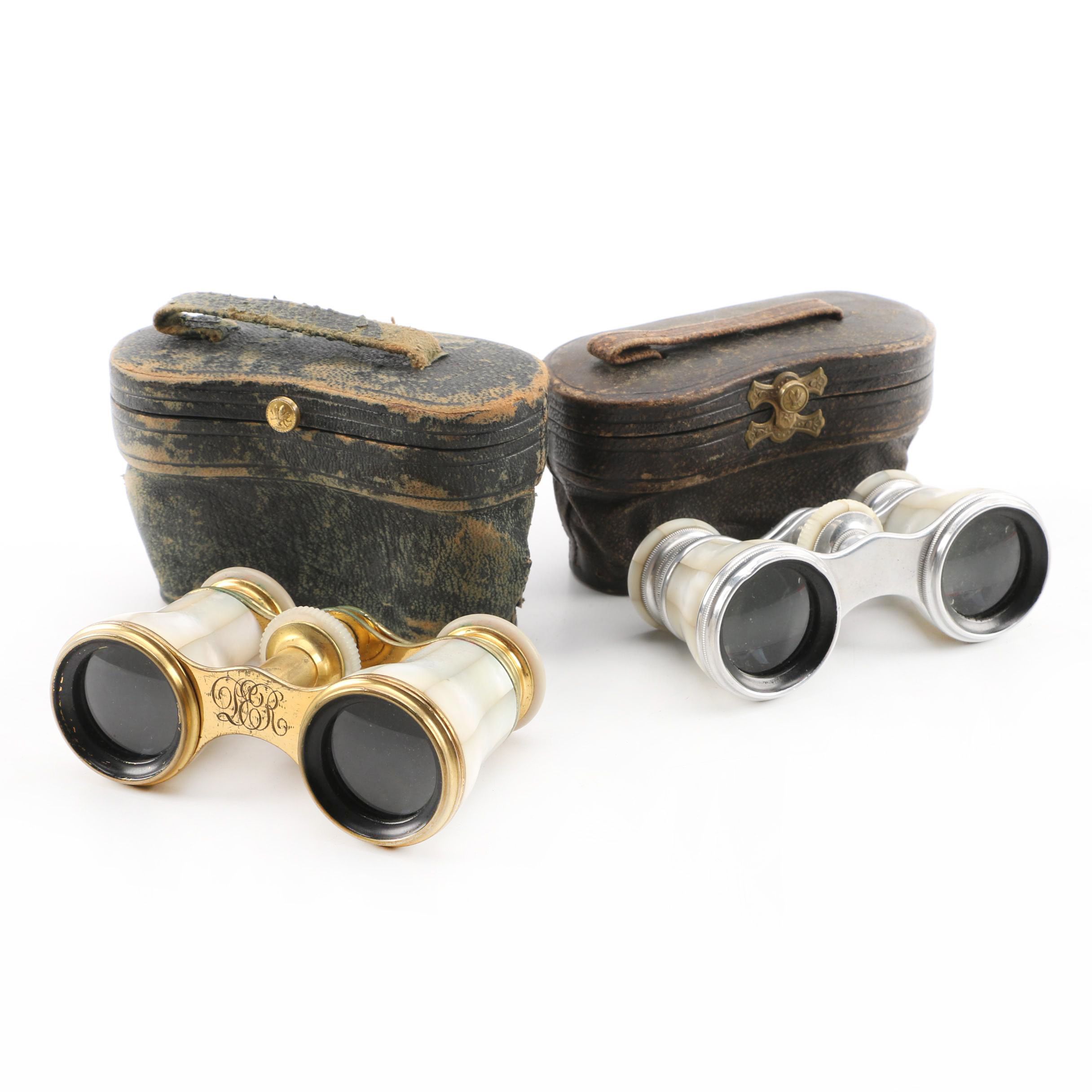 Vintage LeMaire Mother of Pearl Opera Glasses