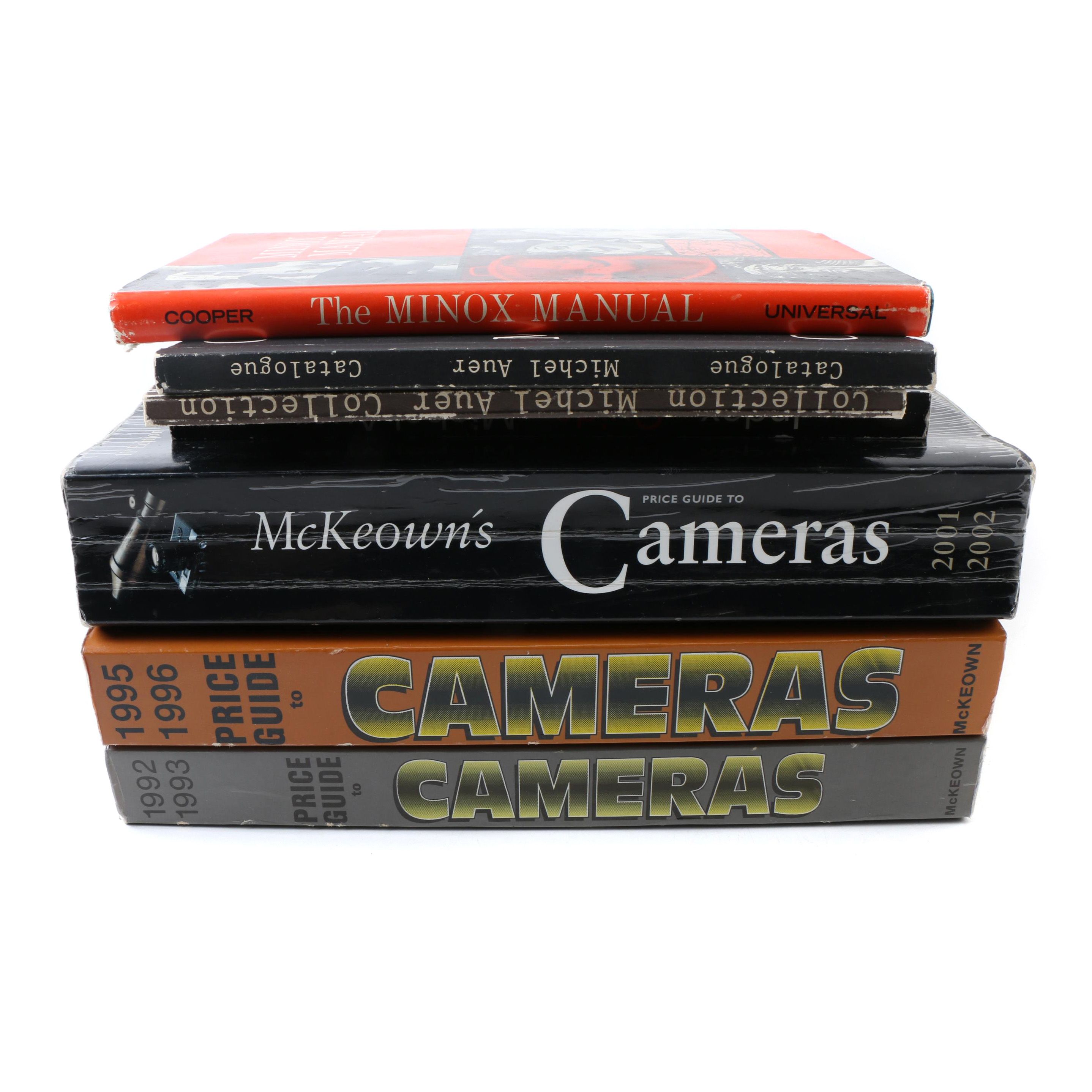 "The Minox Manual" Book with Camera Collection Catalogues and Price Guides