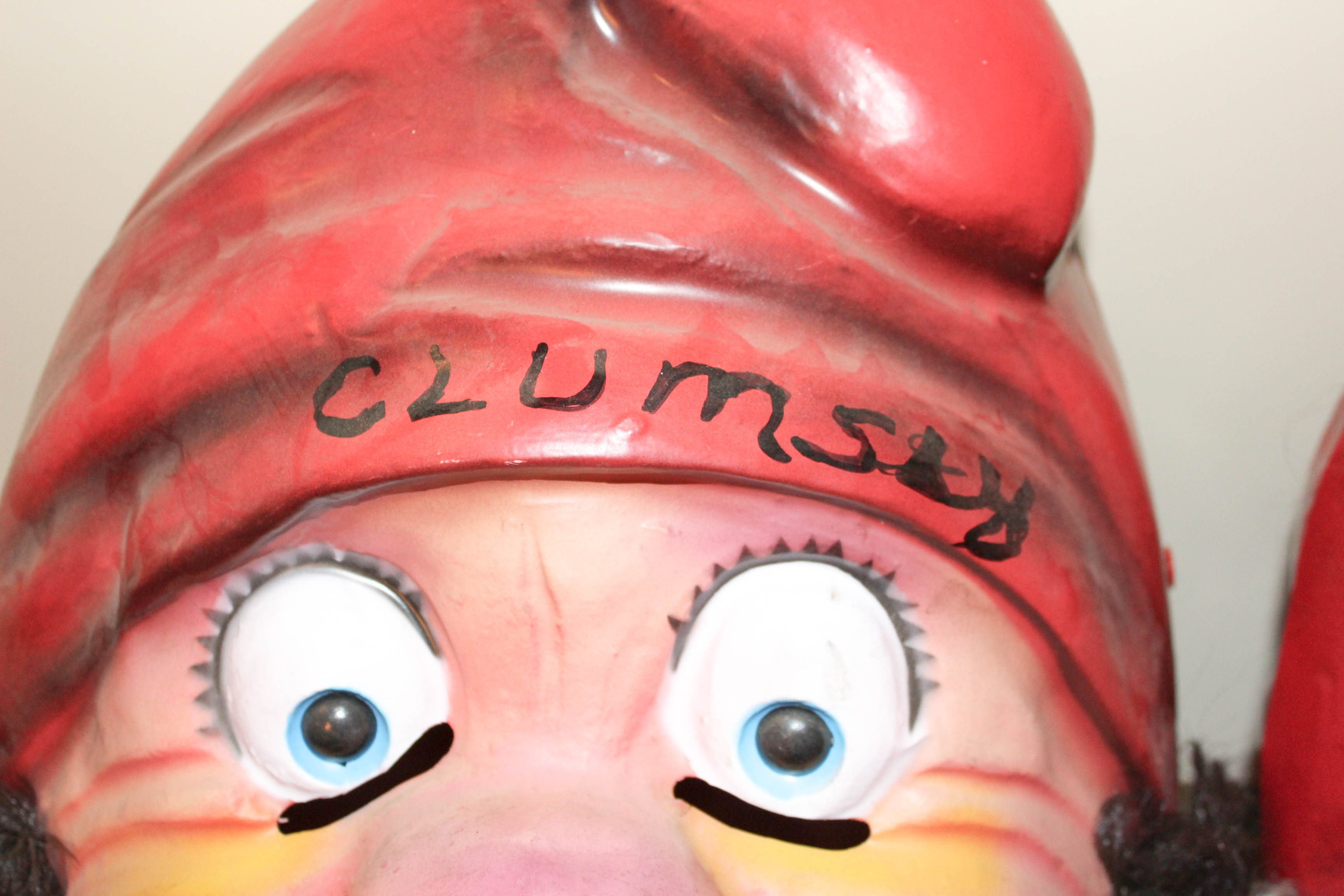 Three Vintage Dwarf Masks