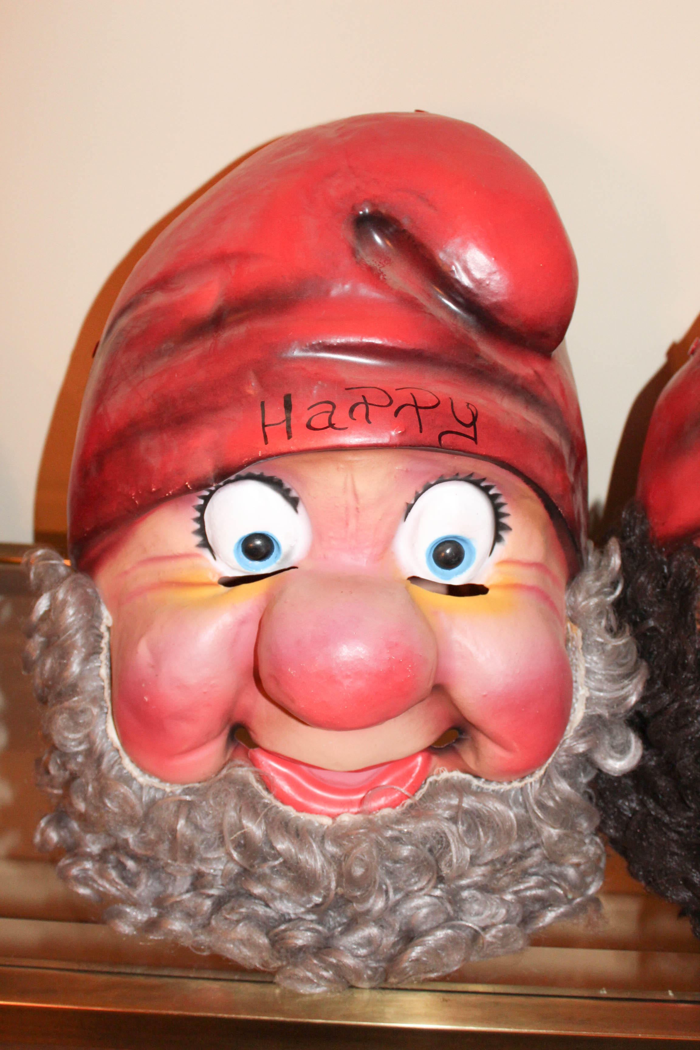 Three Vintage Dwarf Masks
