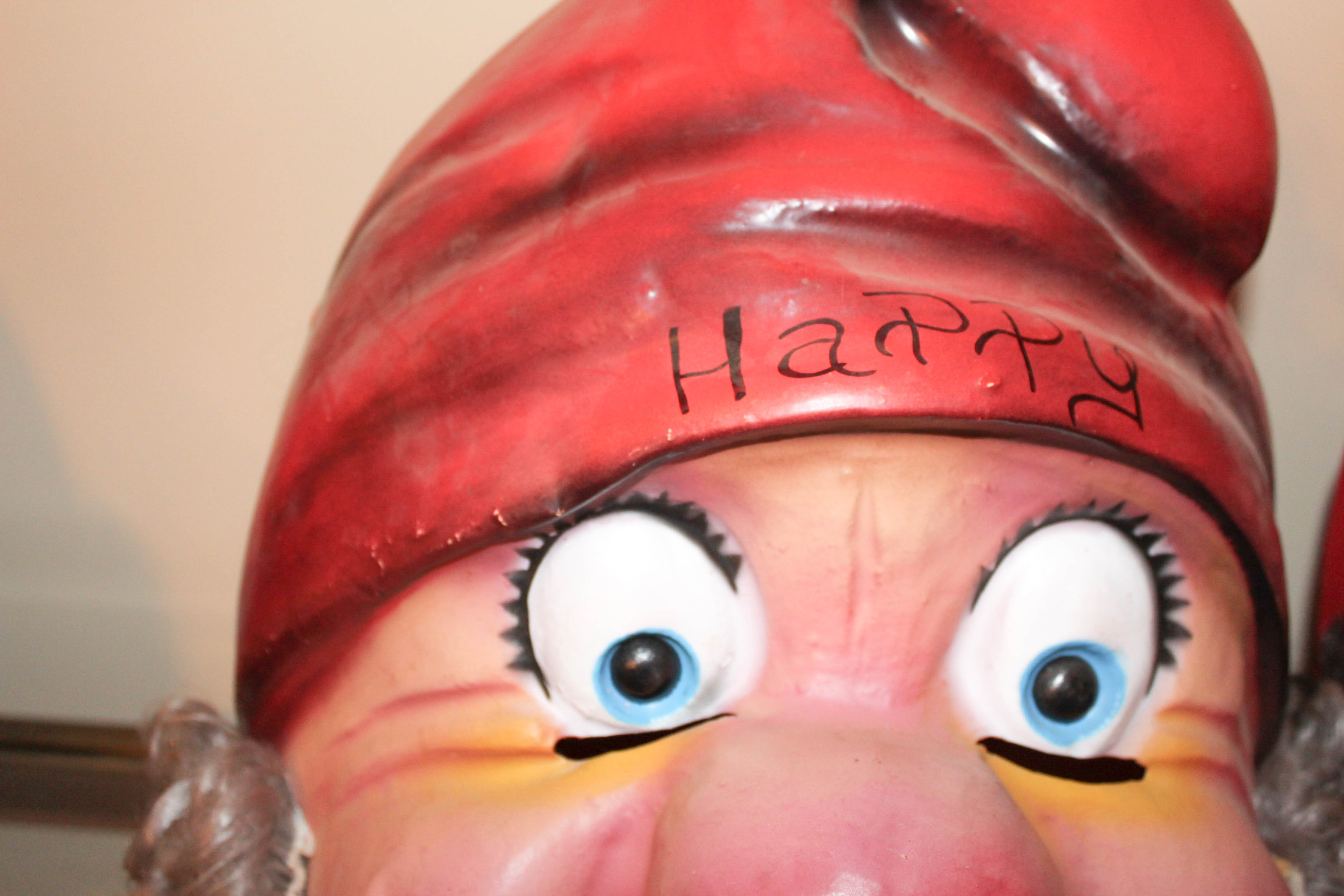 Three Vintage Dwarf Masks