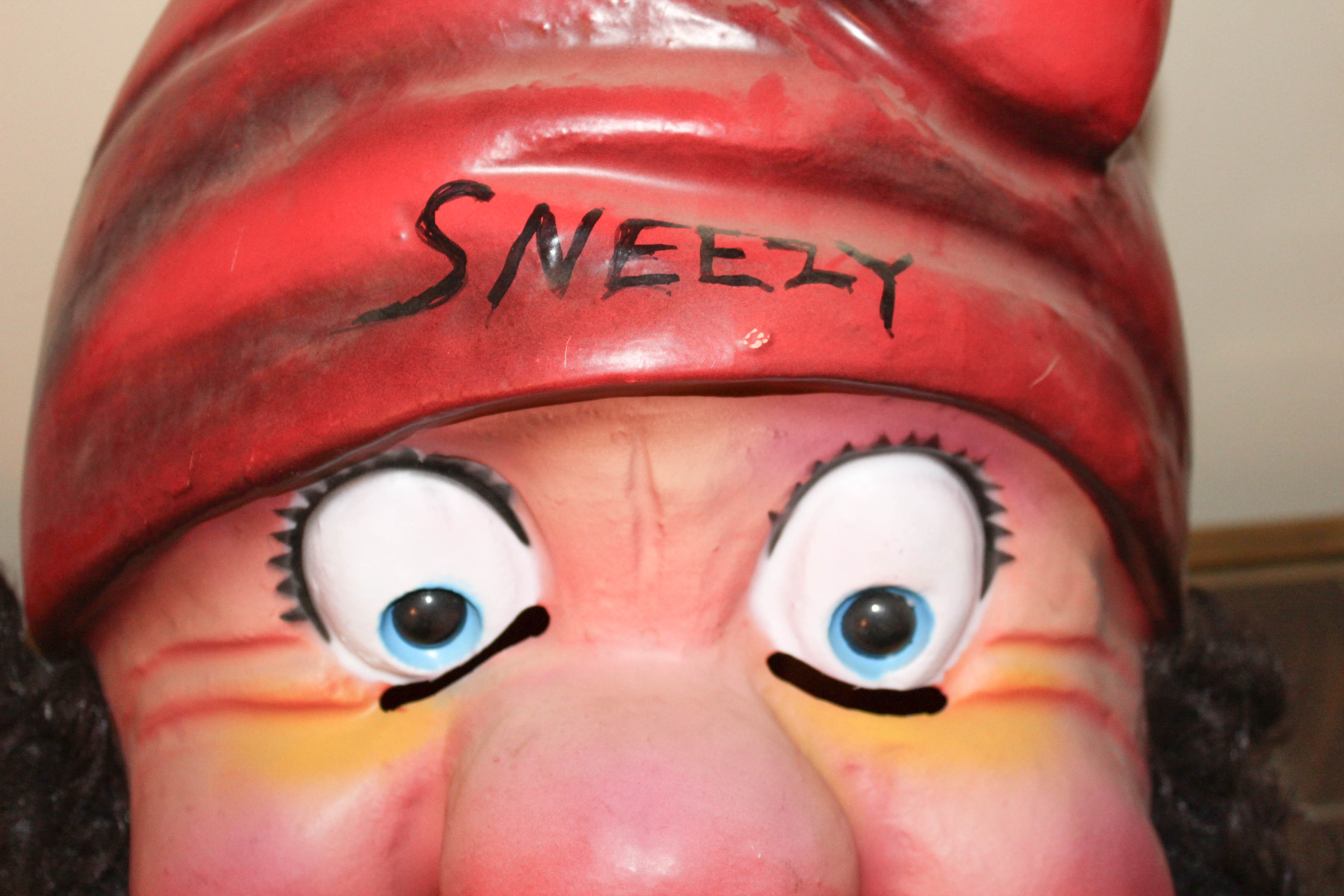 Three Vintage Dwarf Masks